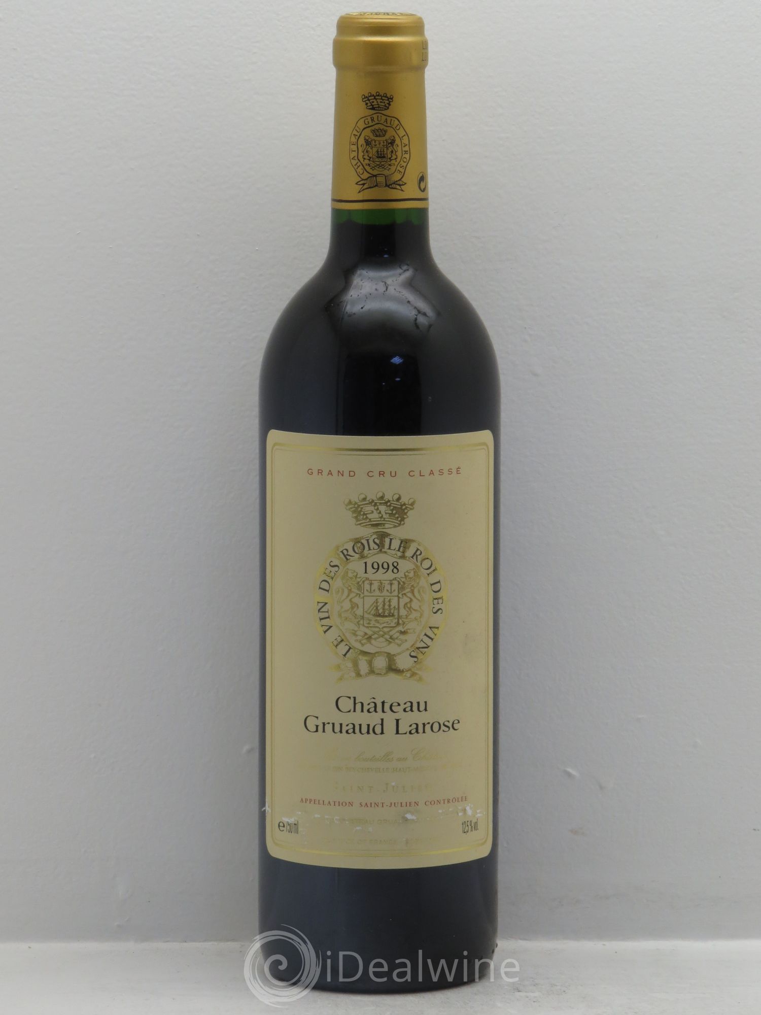 Château Gruaud Larose 2ème Grand Cru Classé 1998 - Lot de 1 bouteille - 0