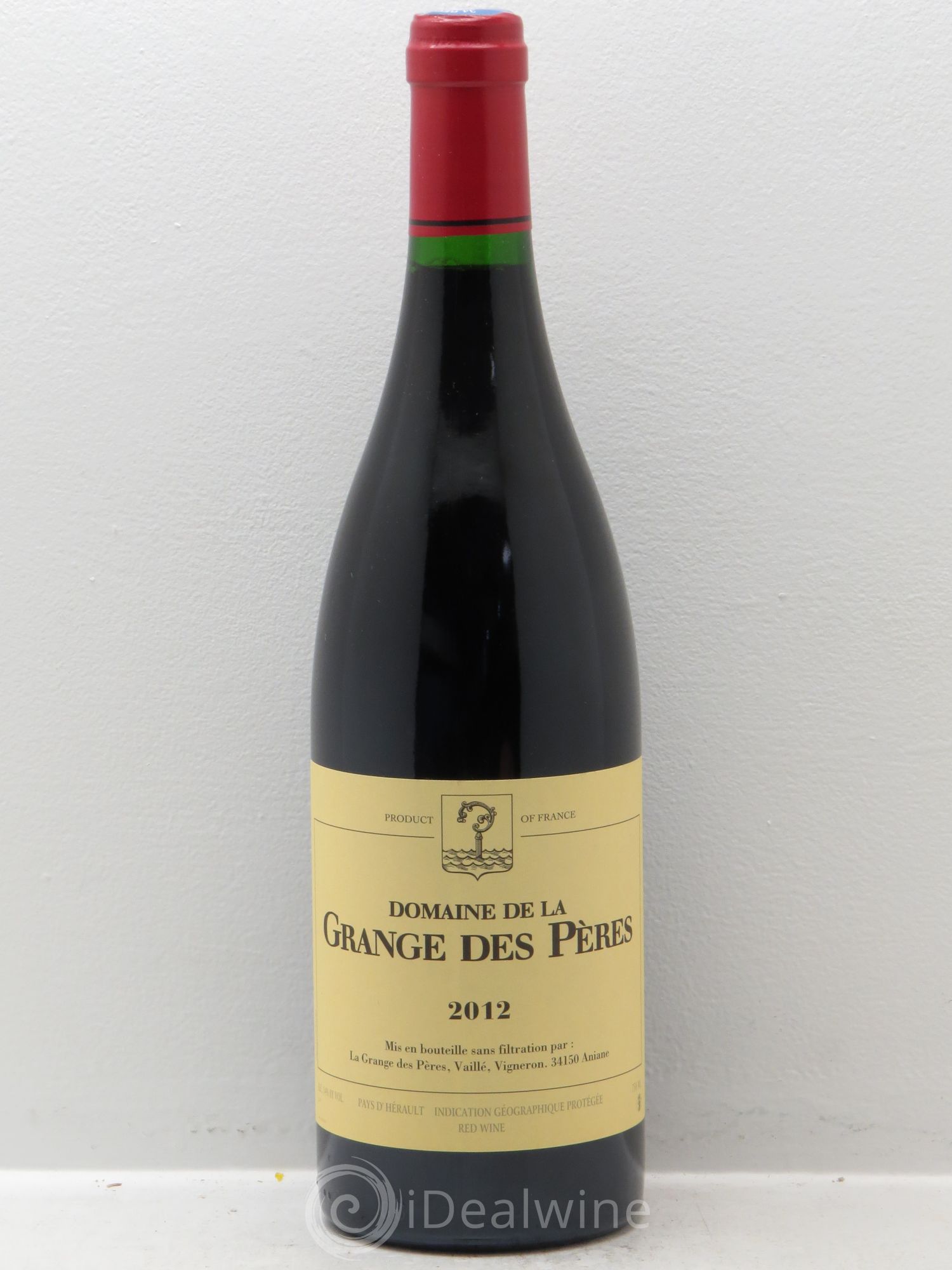 Pays d'Hérault Grange des Pères Laurent Vaillé 2012 - Lot de 1 bouteille - 0