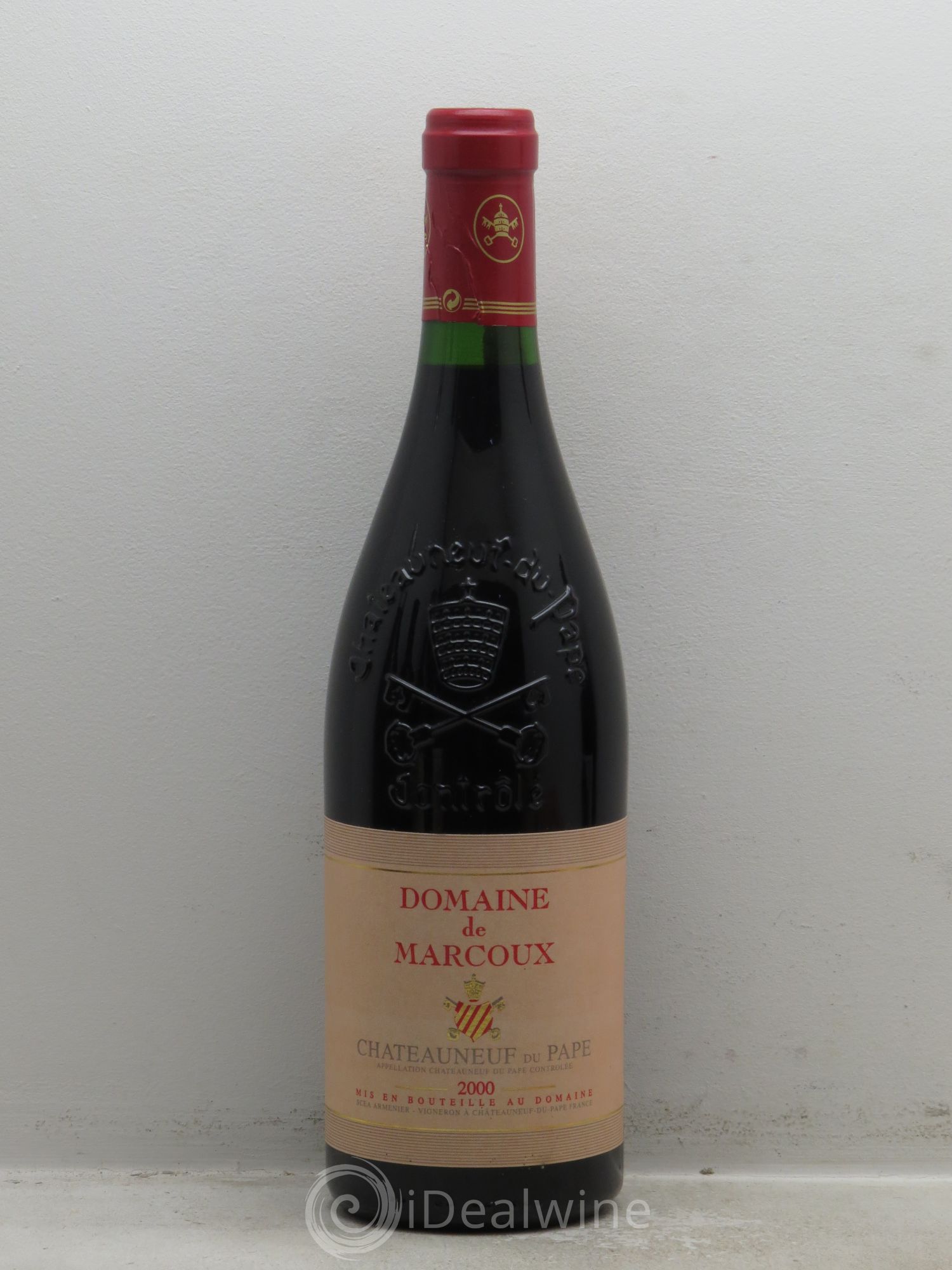 Châteauneuf-du-Pape Marcoux (Domaine de) 2000 - Lot de 1 bouteille - 0