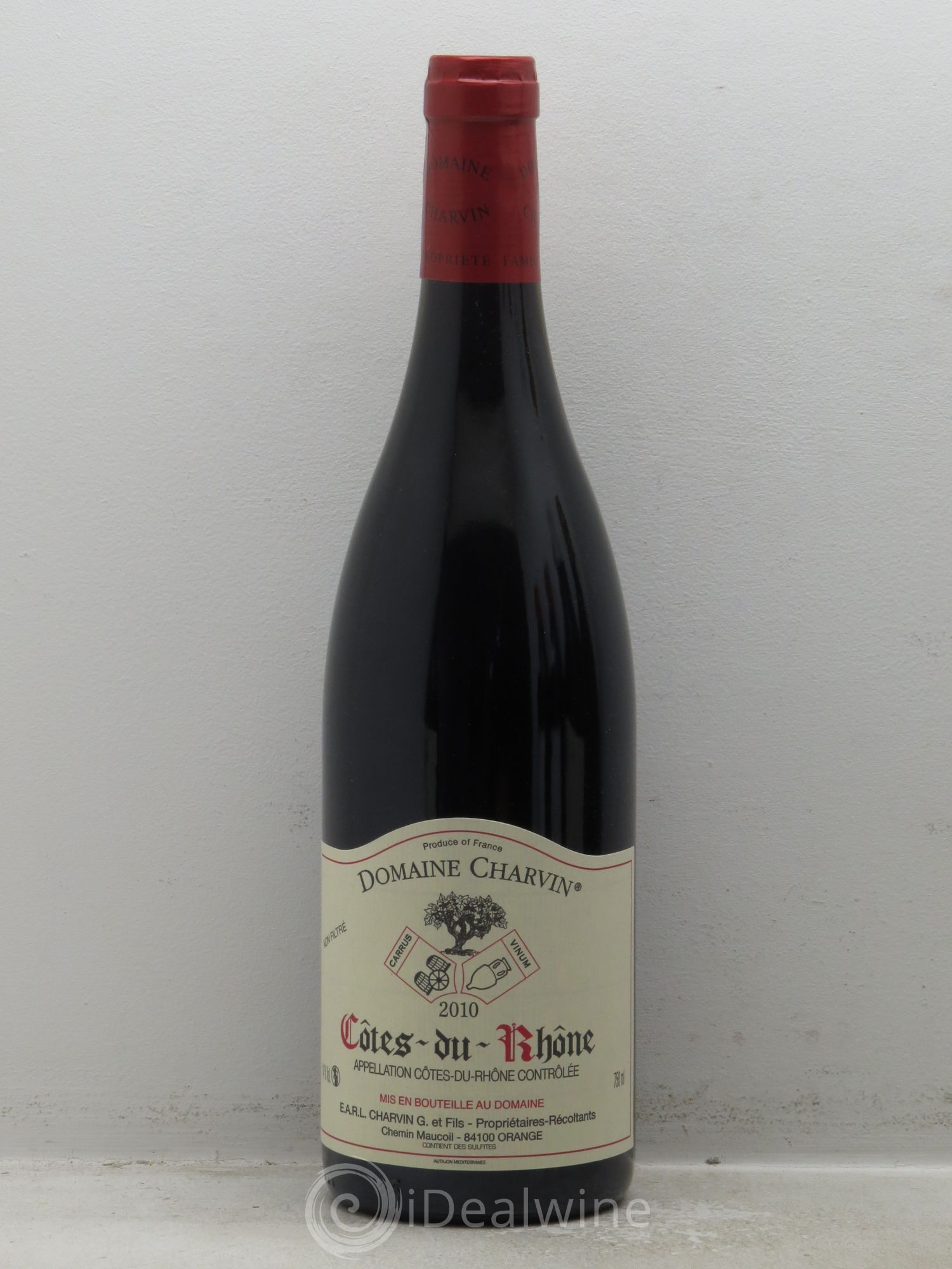 Côtes-du-Rhône Le Poutet Charvin (Domaine) 2010 - Lot de 1 bouteille - 0