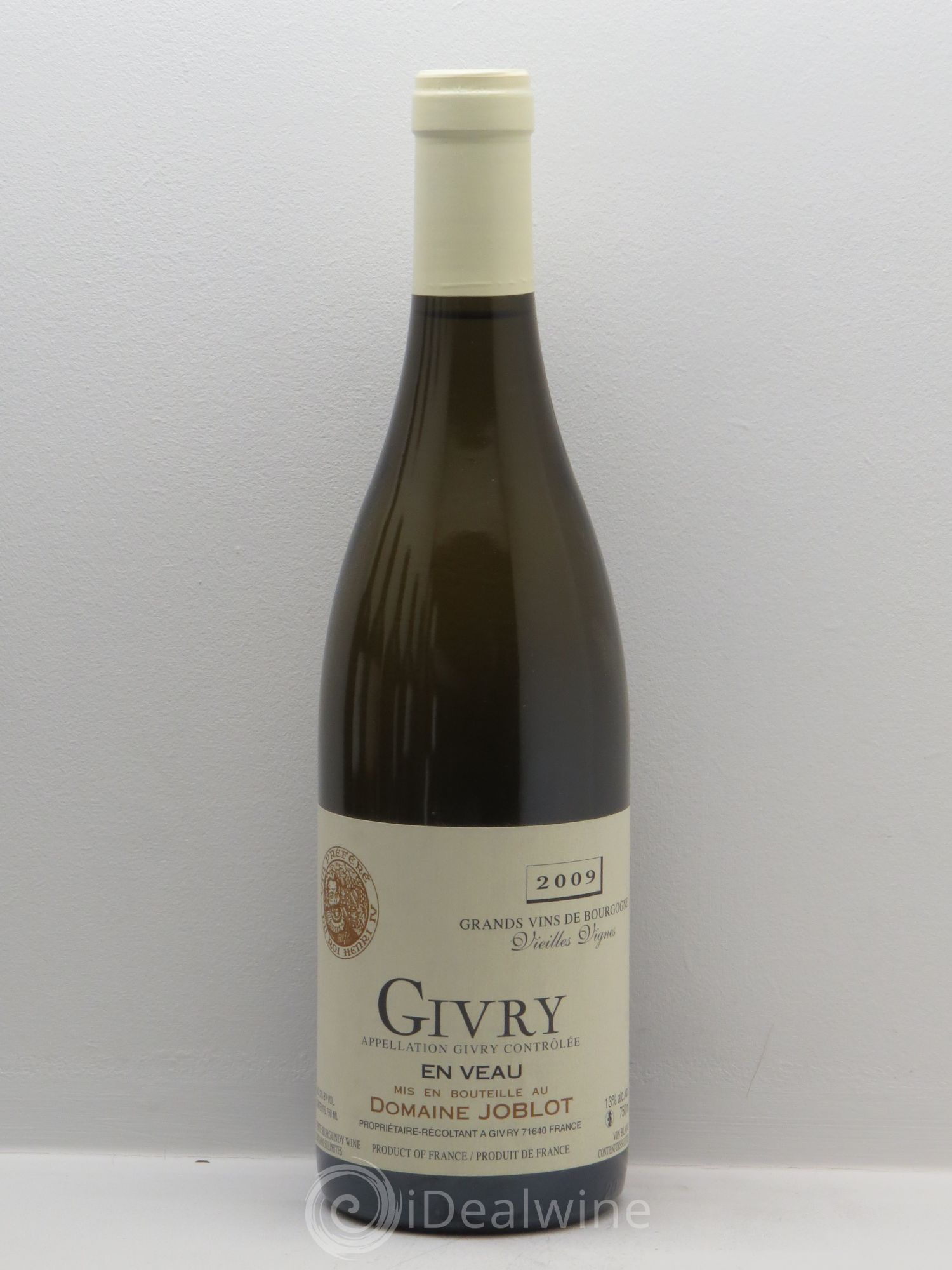 Givry en Veau Vieilles Vignes Joblot 2009 - Posten von 1 Flasche - 0