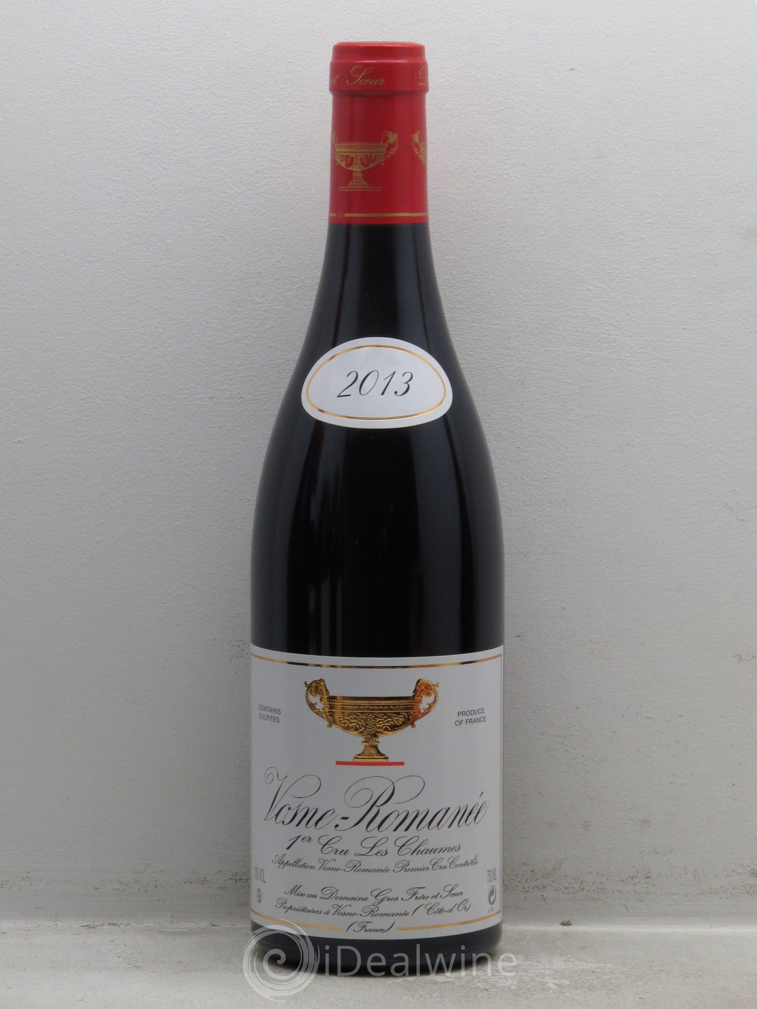 Vosne-Romanée 1er Cru Les Chaumes Gros Frère & Soeur 2013 - Lot de 1 bouteille - 0