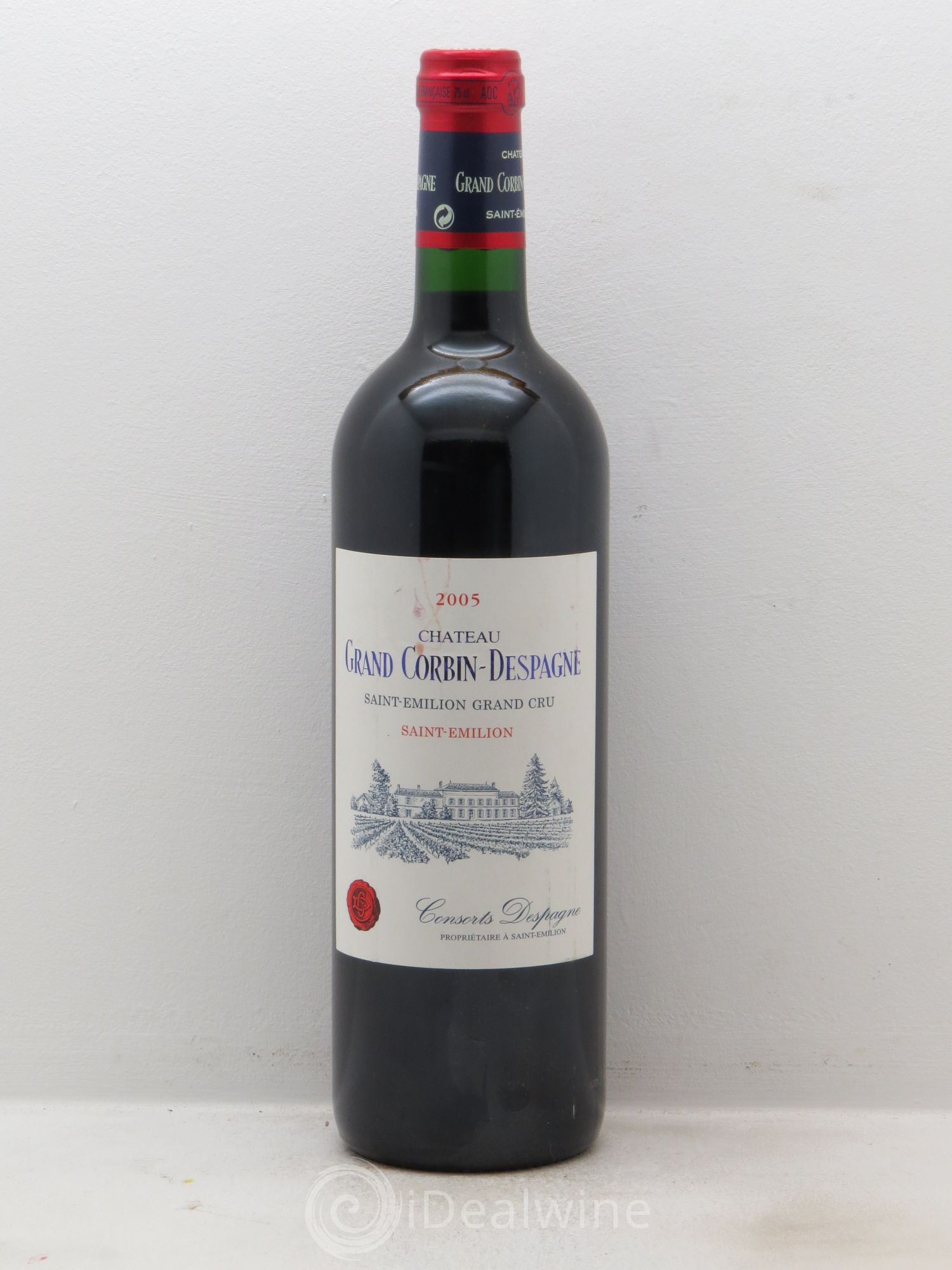 Château Grand Corbin Despagne Grand Cru Classé 2005 - Lot de 6 bouteilles - 0