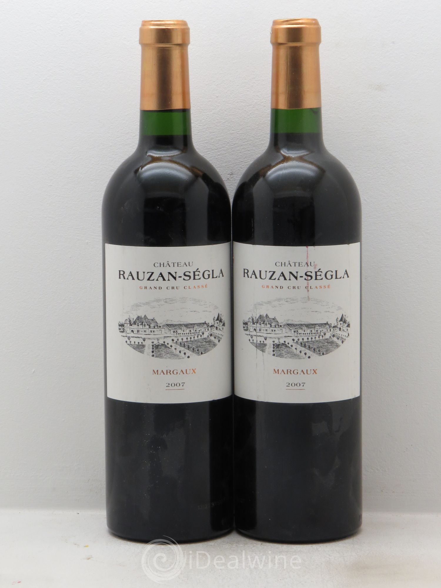 Château Rauzan Ségla Grand Cru Classé 2007 - Lot de 2 bouteilles - 0