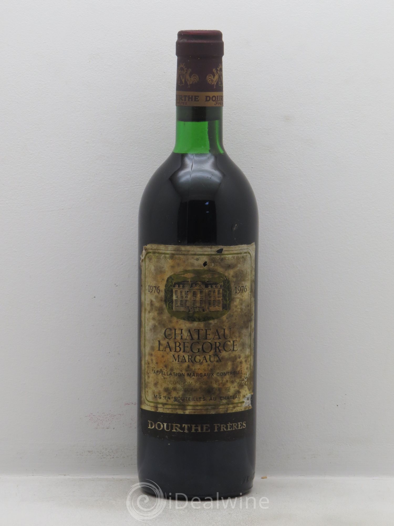 Château Labegorce Cru Bourgeois 1976 - Lot de 1 bouteille - 0