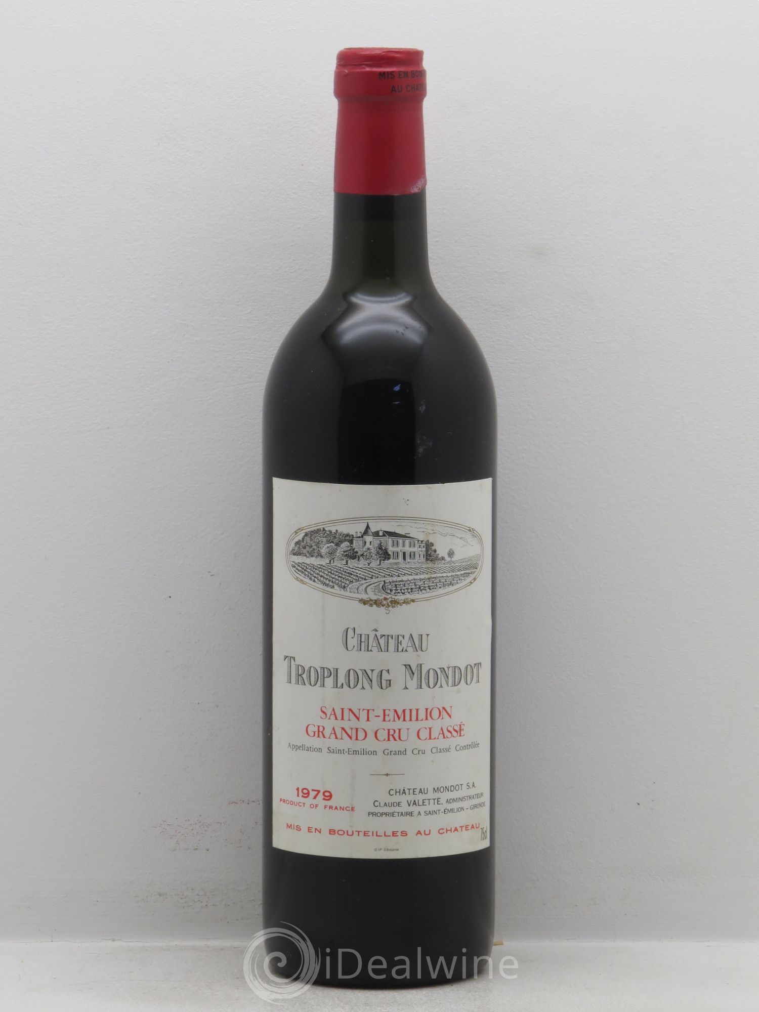 Château Troplong Mondot 1er Grand Cru Classé B 1979 - Lot de 1 bouteille - 0