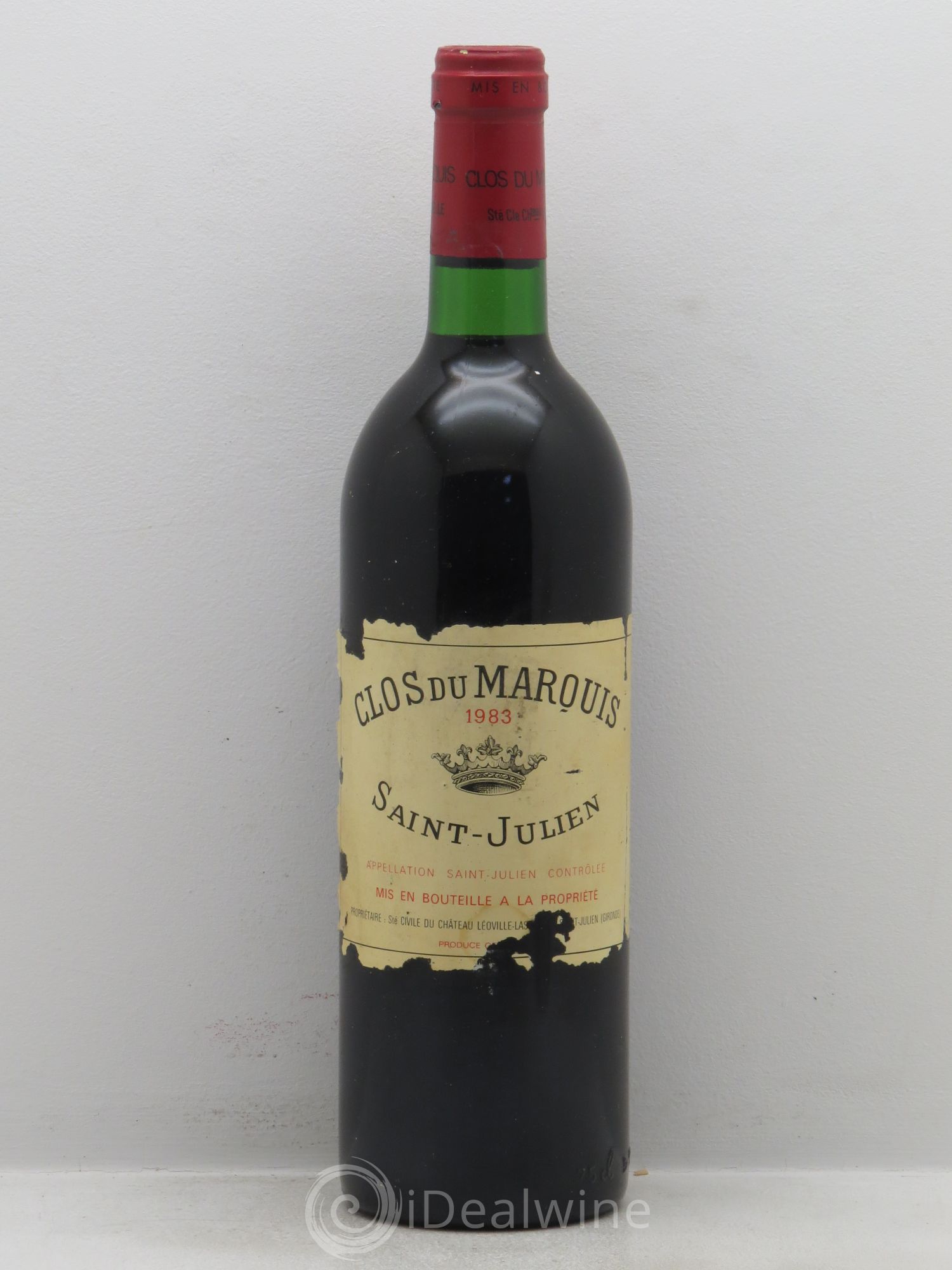 Clos du Marquis 1983 - Lot de 1 bouteille - 0