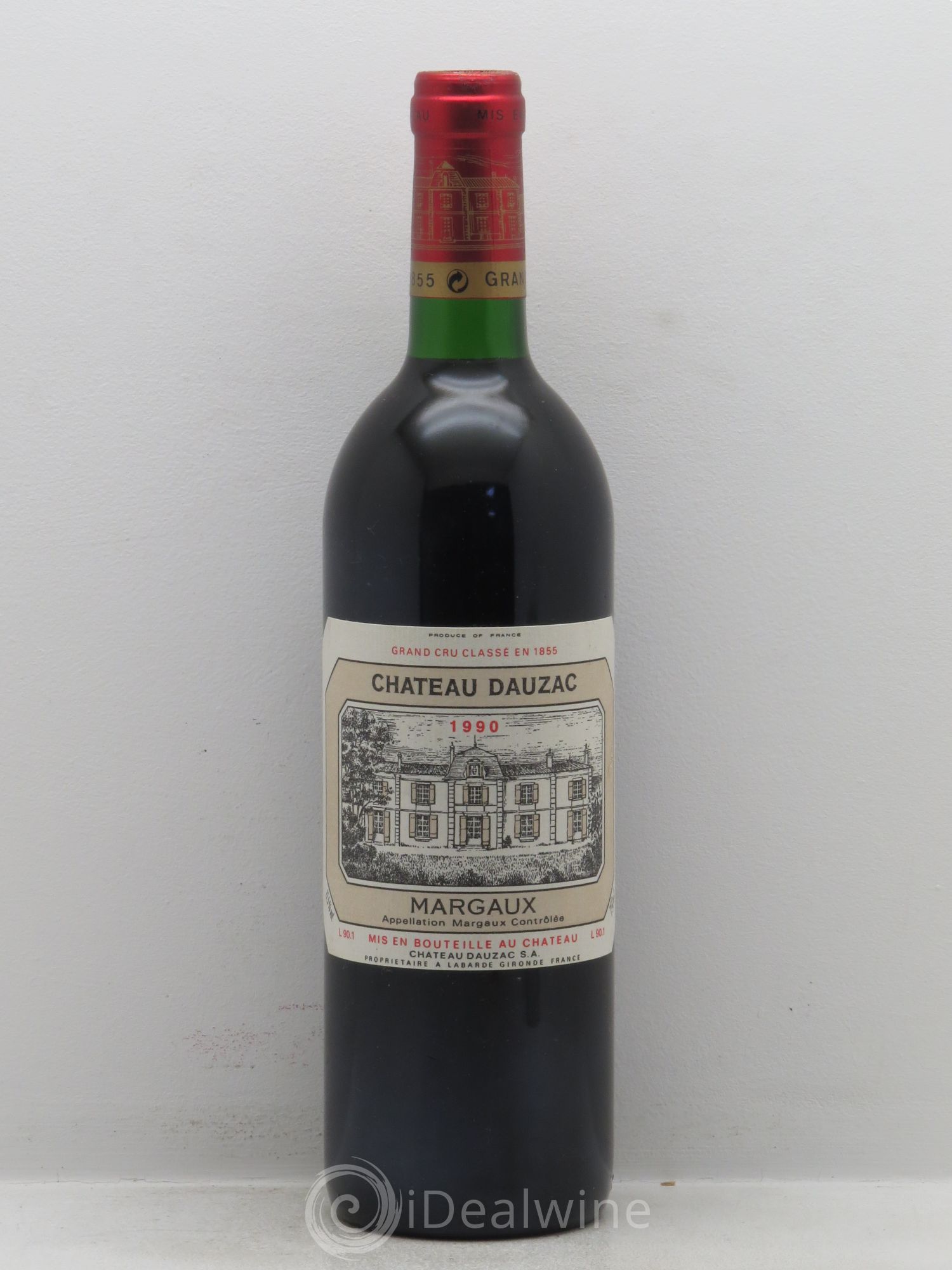 Château Dauzac 5ème Grand Cru Classé 1990 - Lot de 1 bouteille - 0