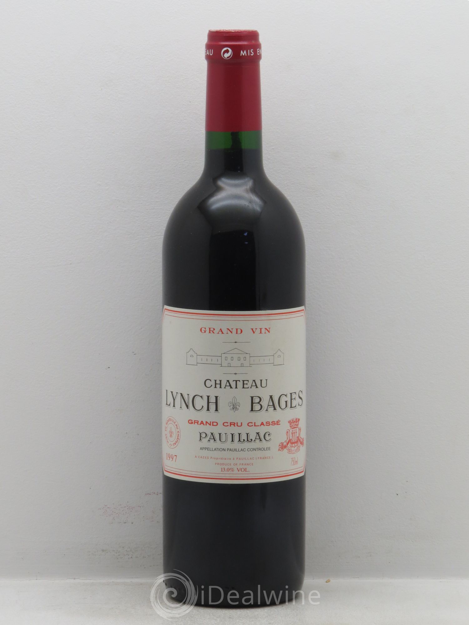 Château Lynch Bages 5ème Grand Cru Classé 1997 - Lot de 1 bouteille - 0