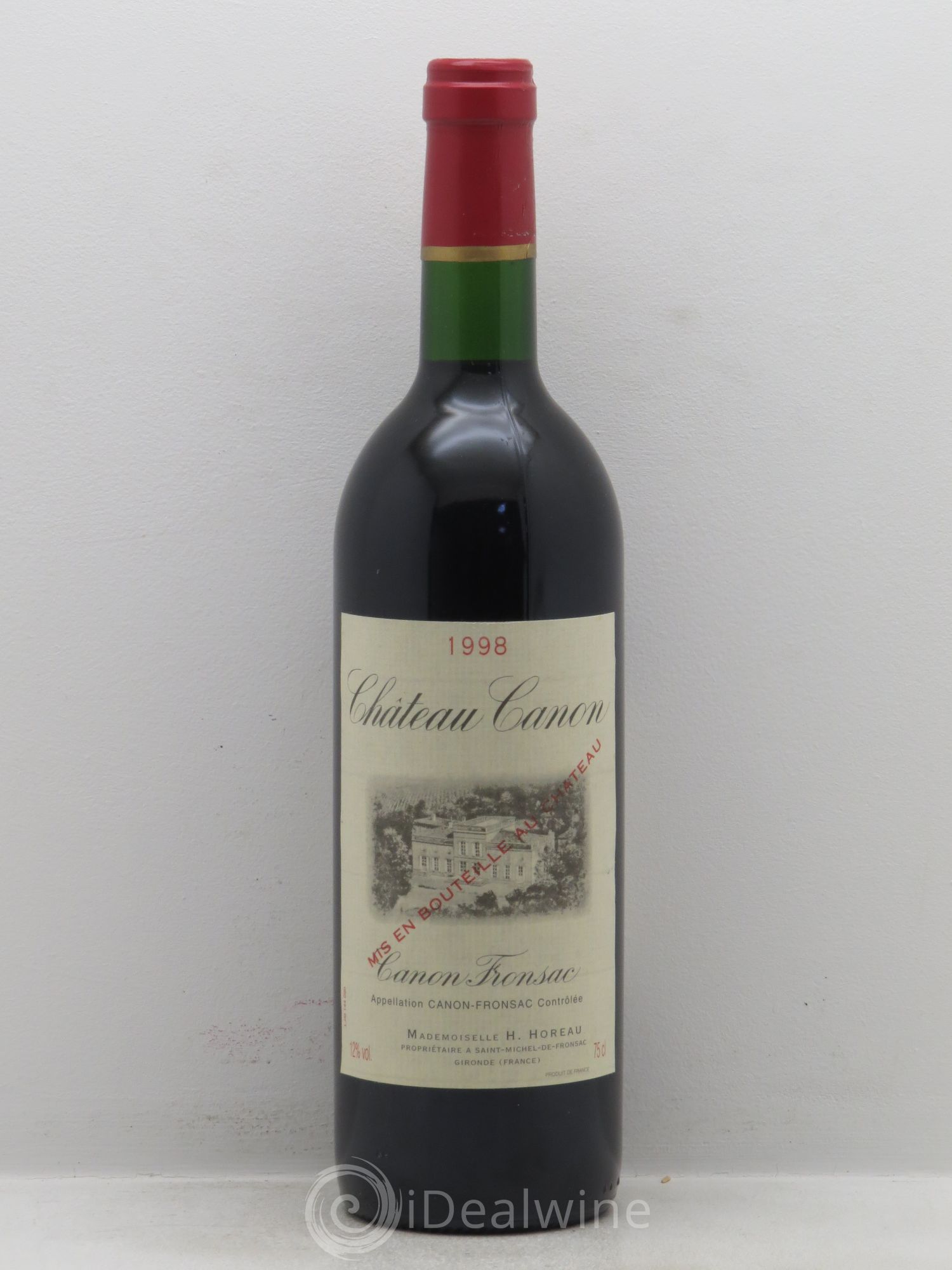 Canon-Fronsac Château Canon 1998 - Lot de 1 bouteille - 0