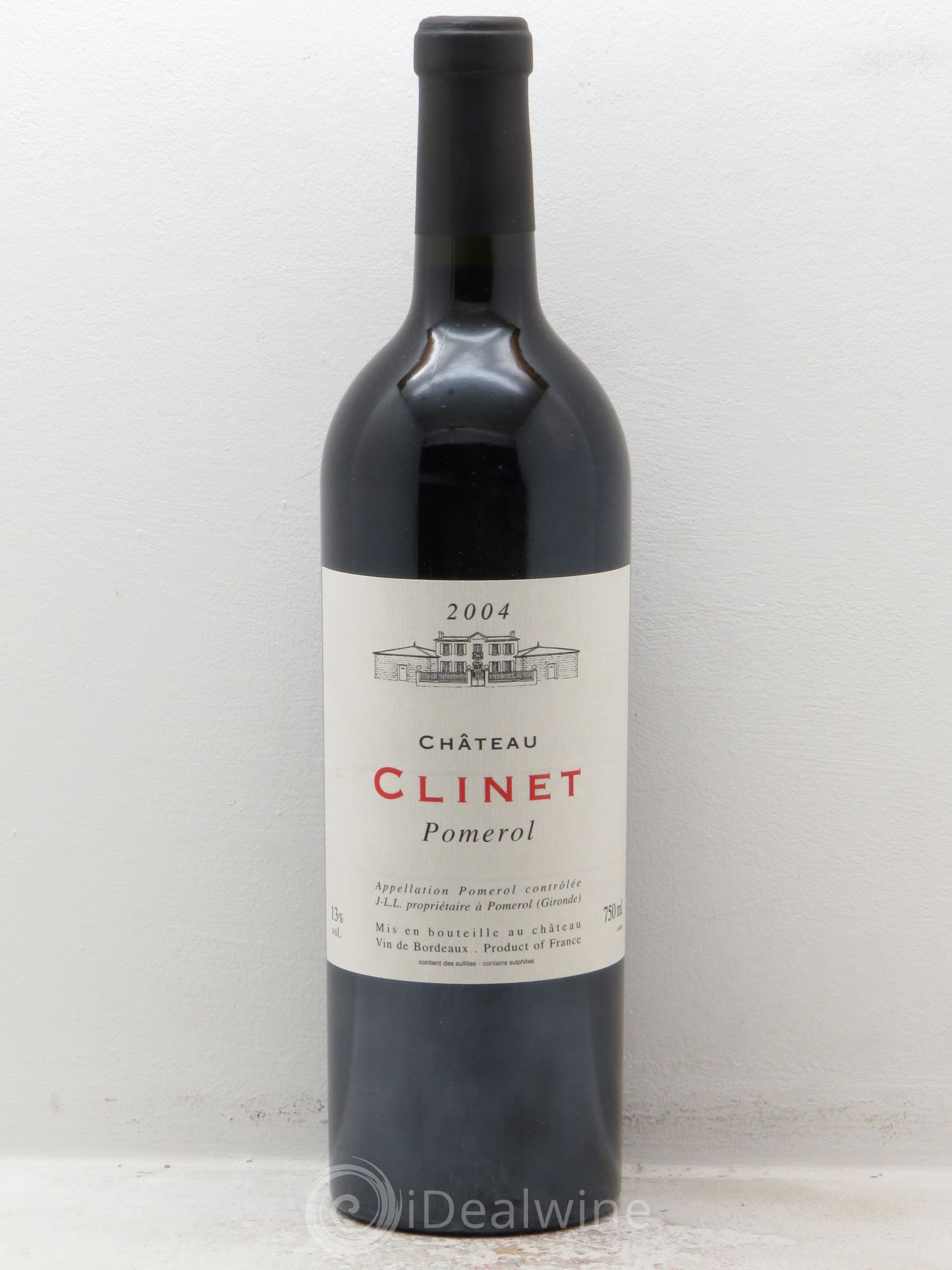 Château Clinet 2004 - Lot de 1 bouteille - 0