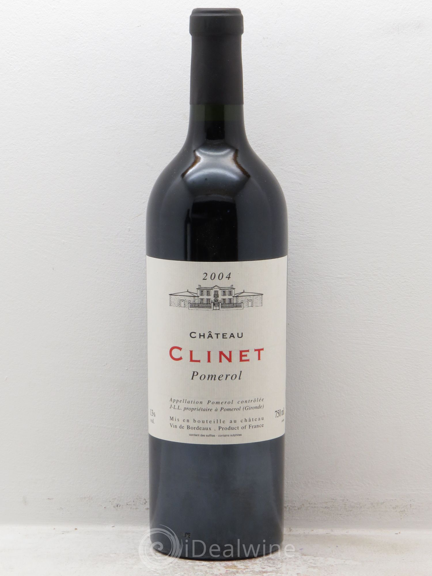 Château Clinet 2004 - Lot de 1 bouteille - 0