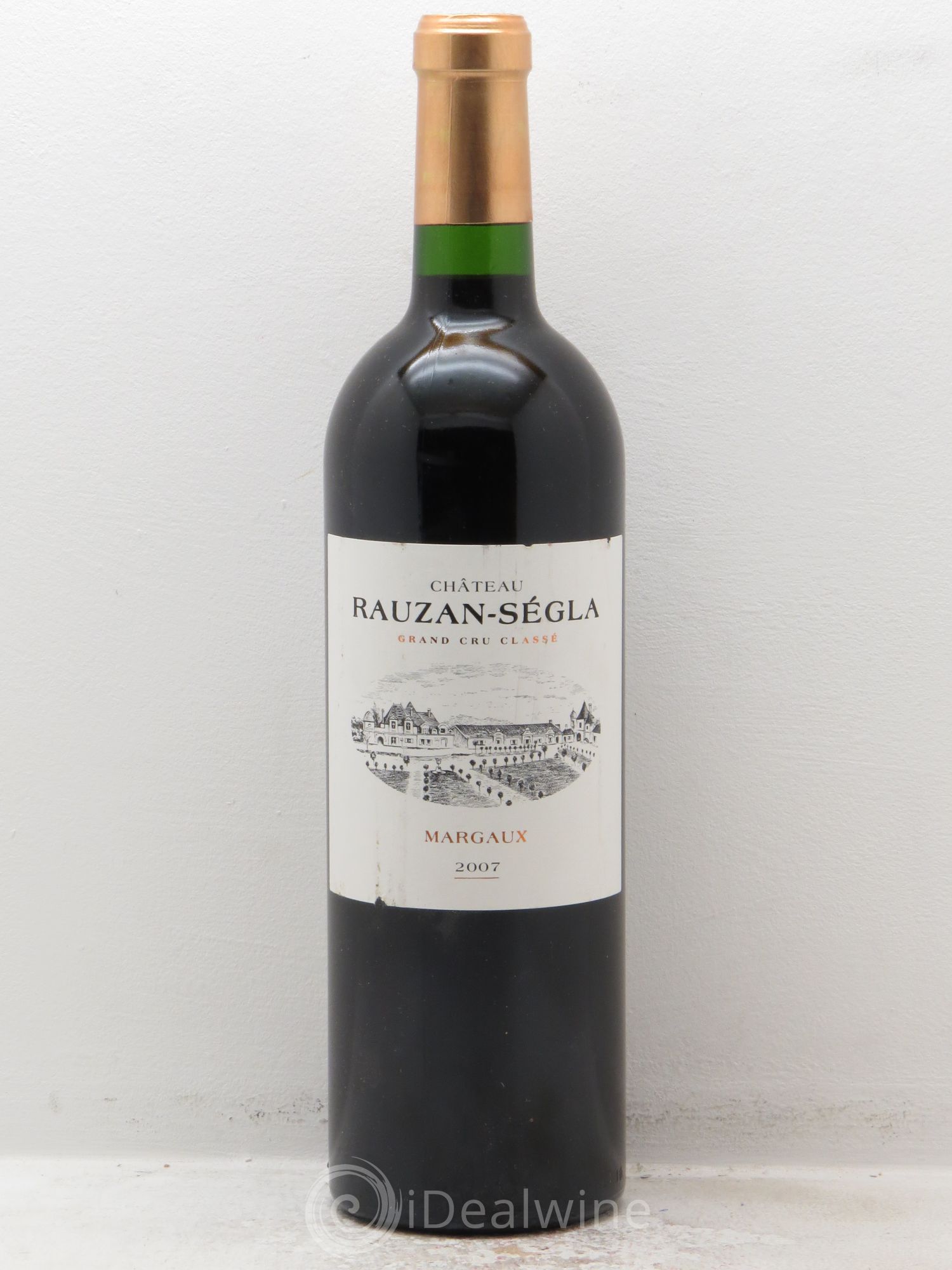 Château Rauzan Ségla Grand Cru Classé 2007 - Lot de 1 bouteille - 0