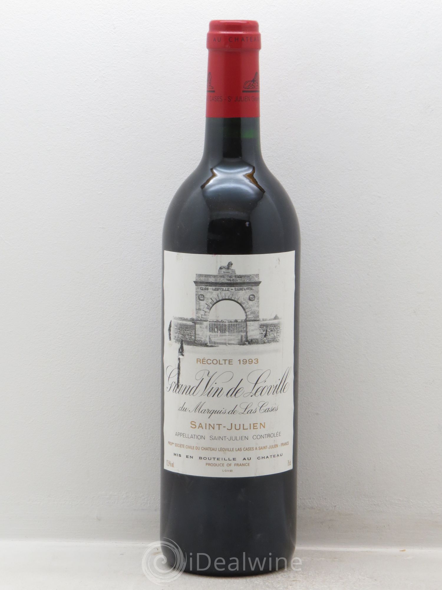 Château Léoville Las Cases 2ème Grand Cru Classé 1993 - Lot de 1 bouteille - 0