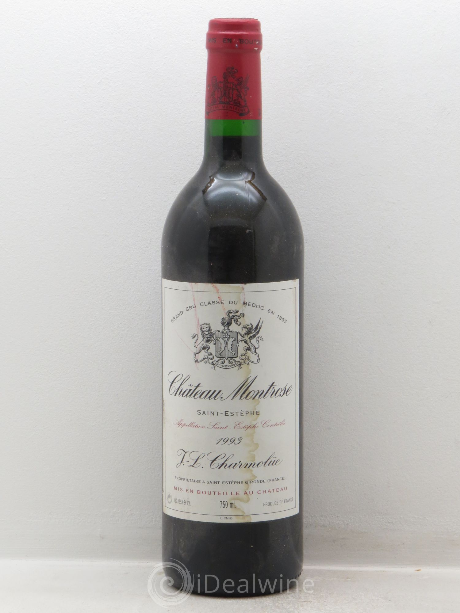 Château Montrose 2ème Grand Cru Classé 1993 - Lot de 6 bouteilles - 0