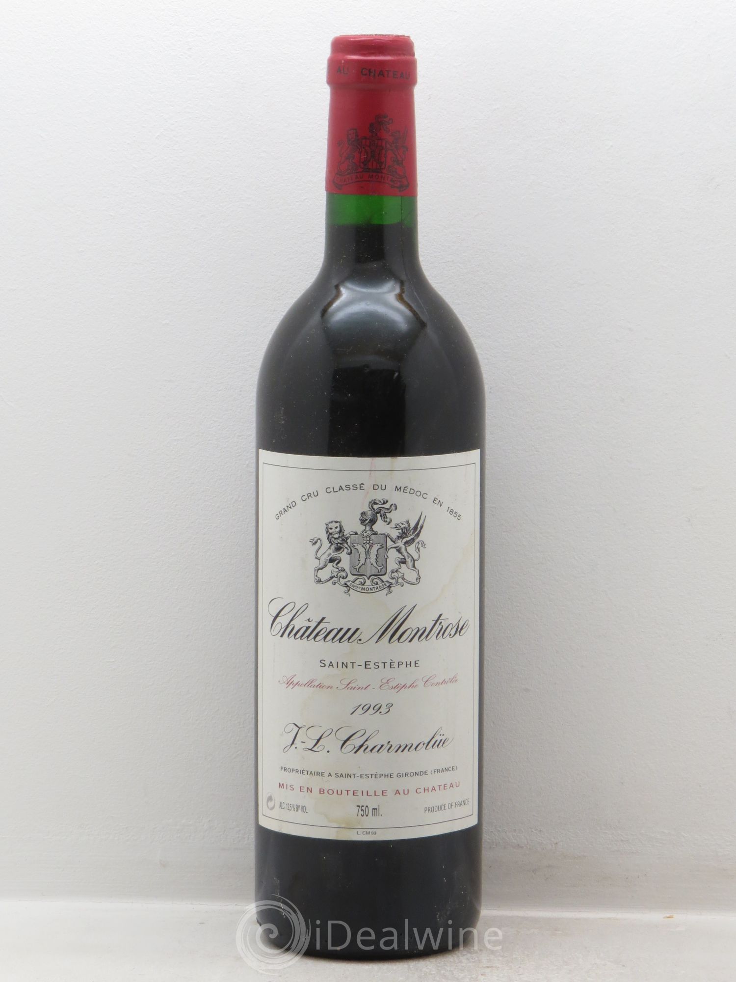 Château Montrose 2ème Grand Cru Classé 1993 - Lot de 1 bouteille - 0