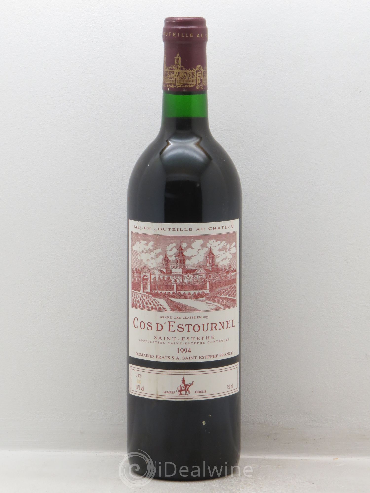 Cos d'Estournel 2ème Grand Cru Classé 1994 - Lot de 1 bouteille - 0