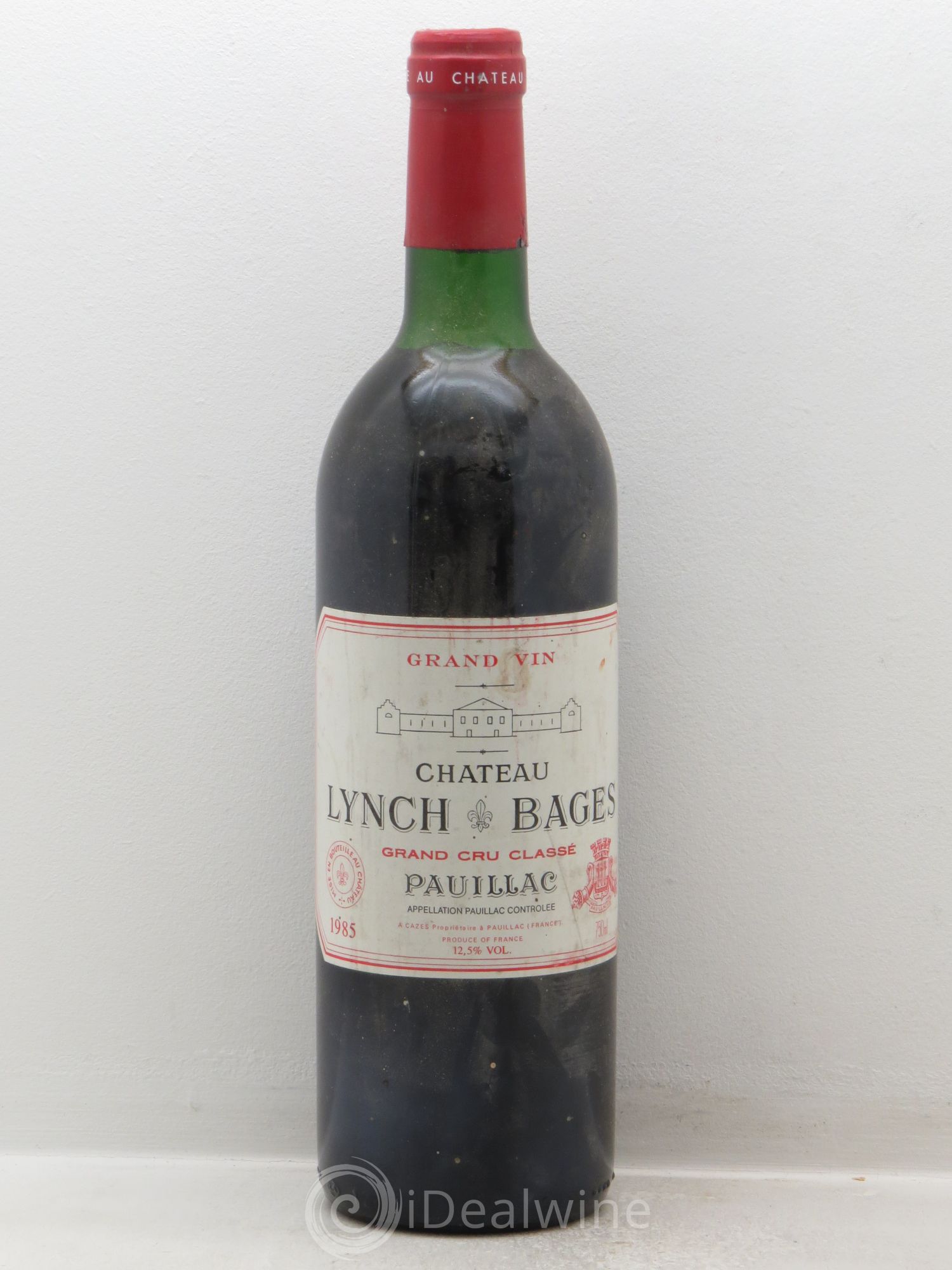 Château Lynch Bages 5ème Grand Cru Classé 1985 - Lot de 1 bouteille - 0