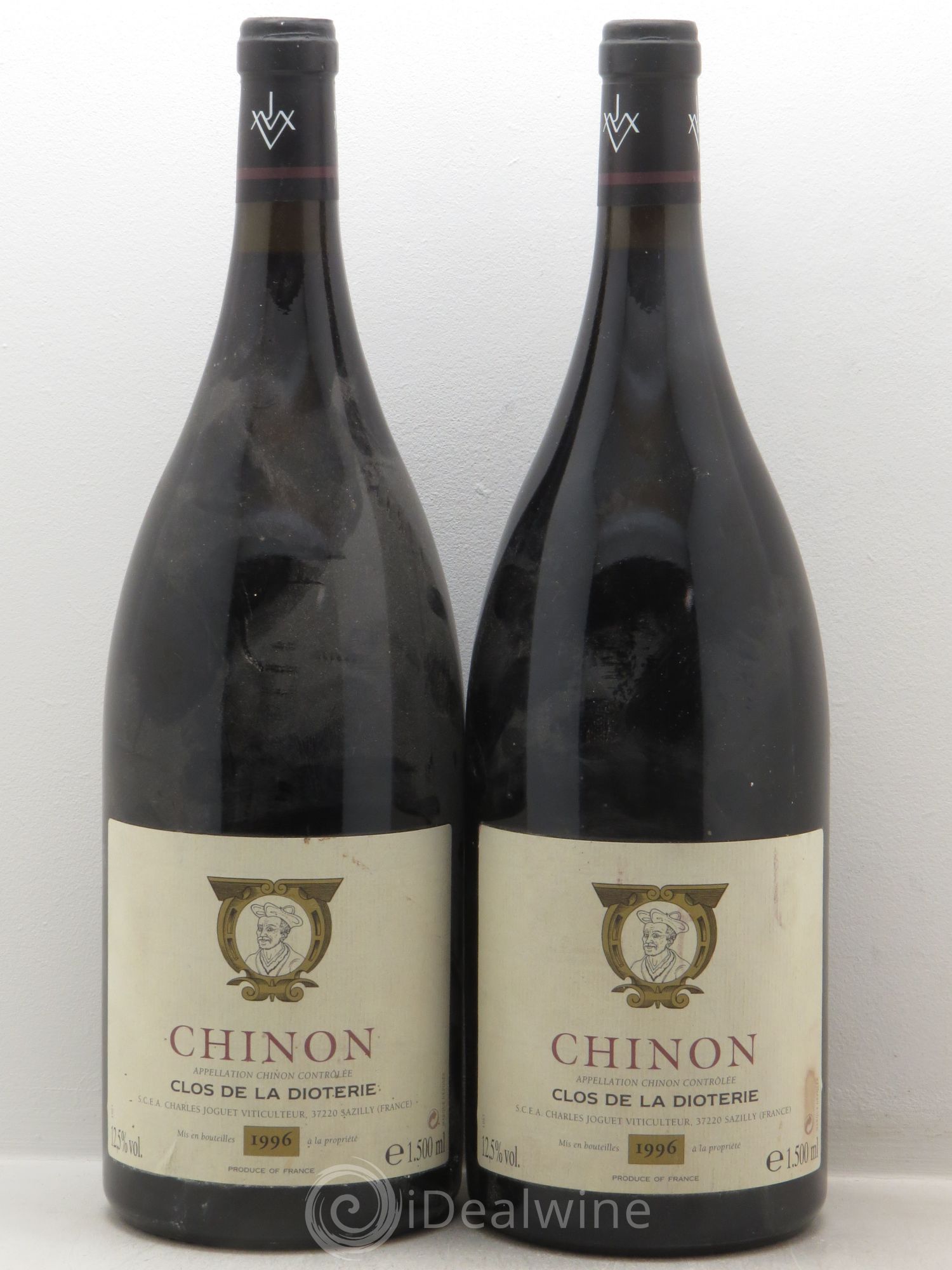Chinon Clos de La Dioterie Charles Joguet 1996 - Lot de 2 magnums - 0