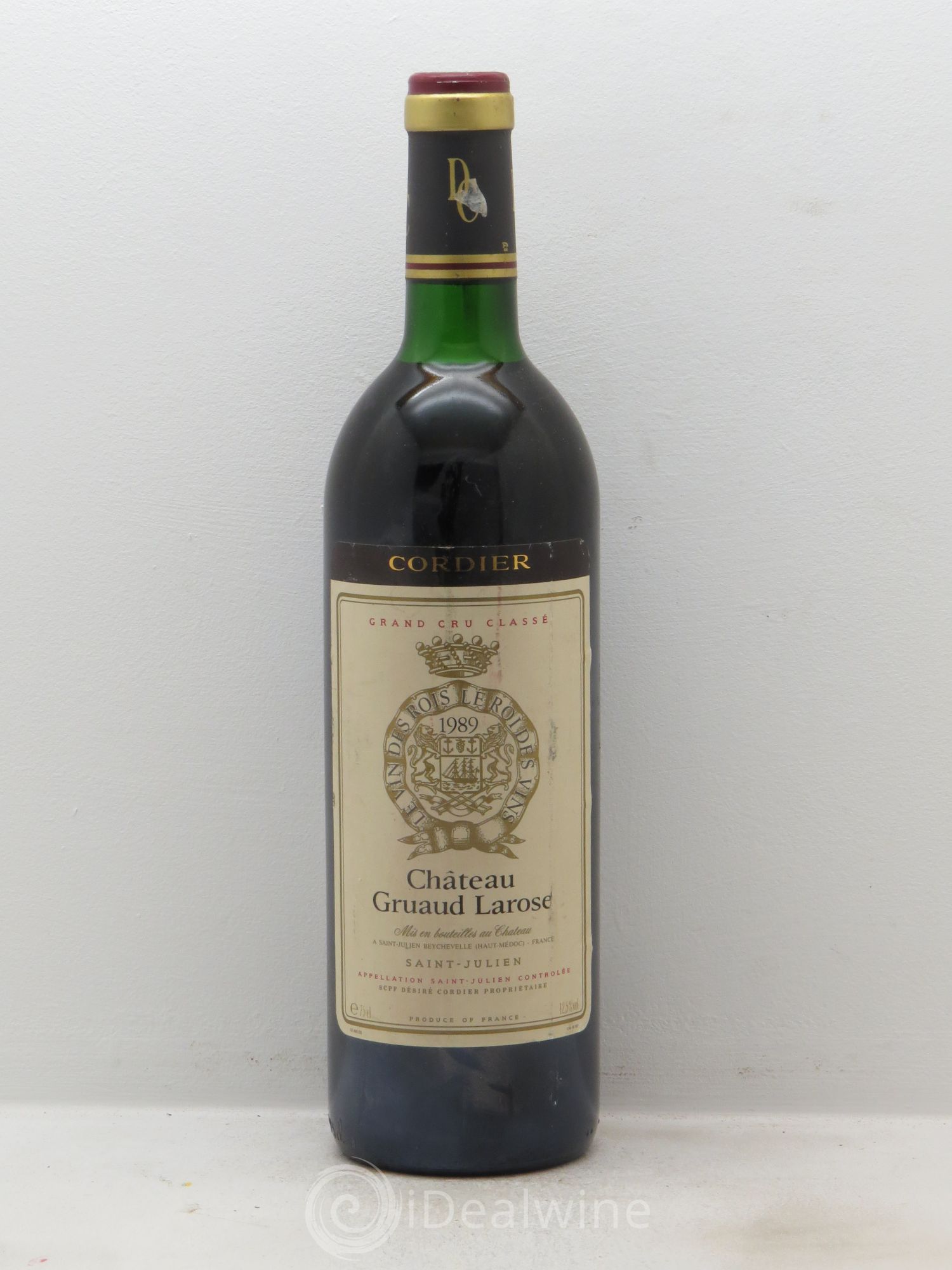 Château Gruaud Larose 2ème Grand Cru Classé 1989 - Lot de 1 bouteille - 0