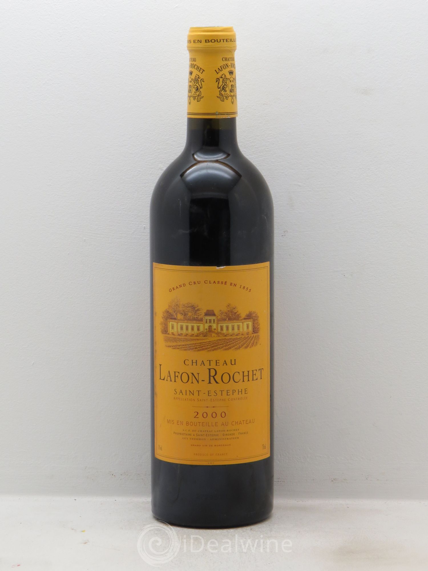 Château Lafon Rochet 4ème Grand Cru Classé 2000 - Lot de 1 bouteille - 0