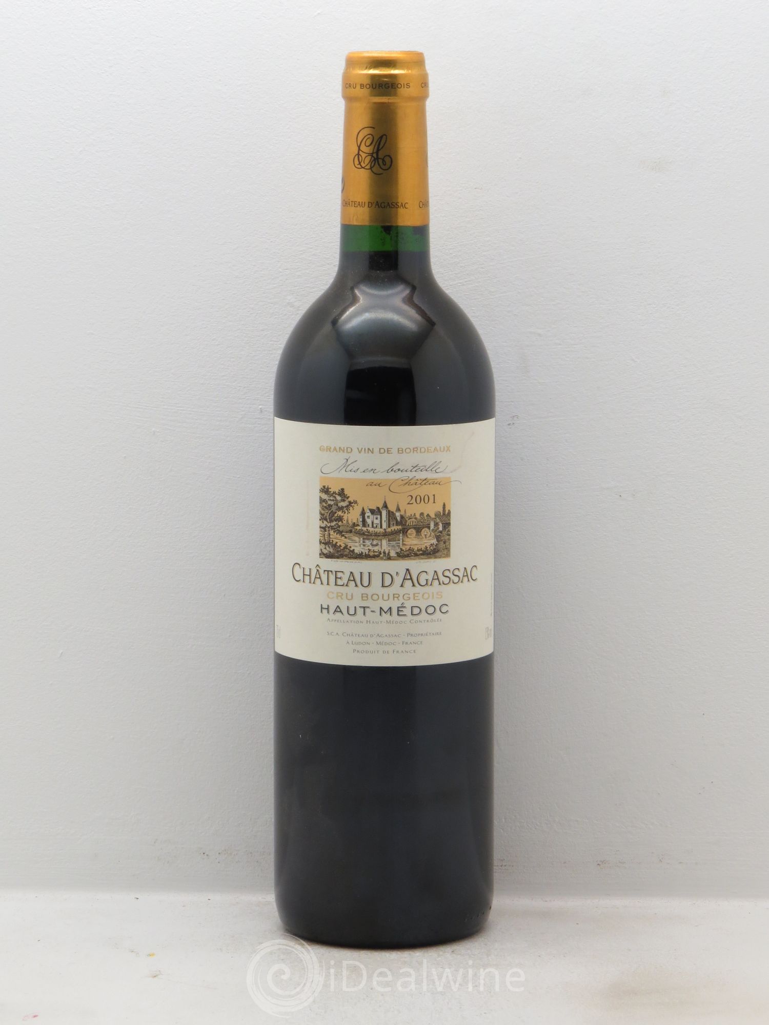 Château d' Agassac Cru Bourgeois 2001 - Lot de 6 bouteilles - 0