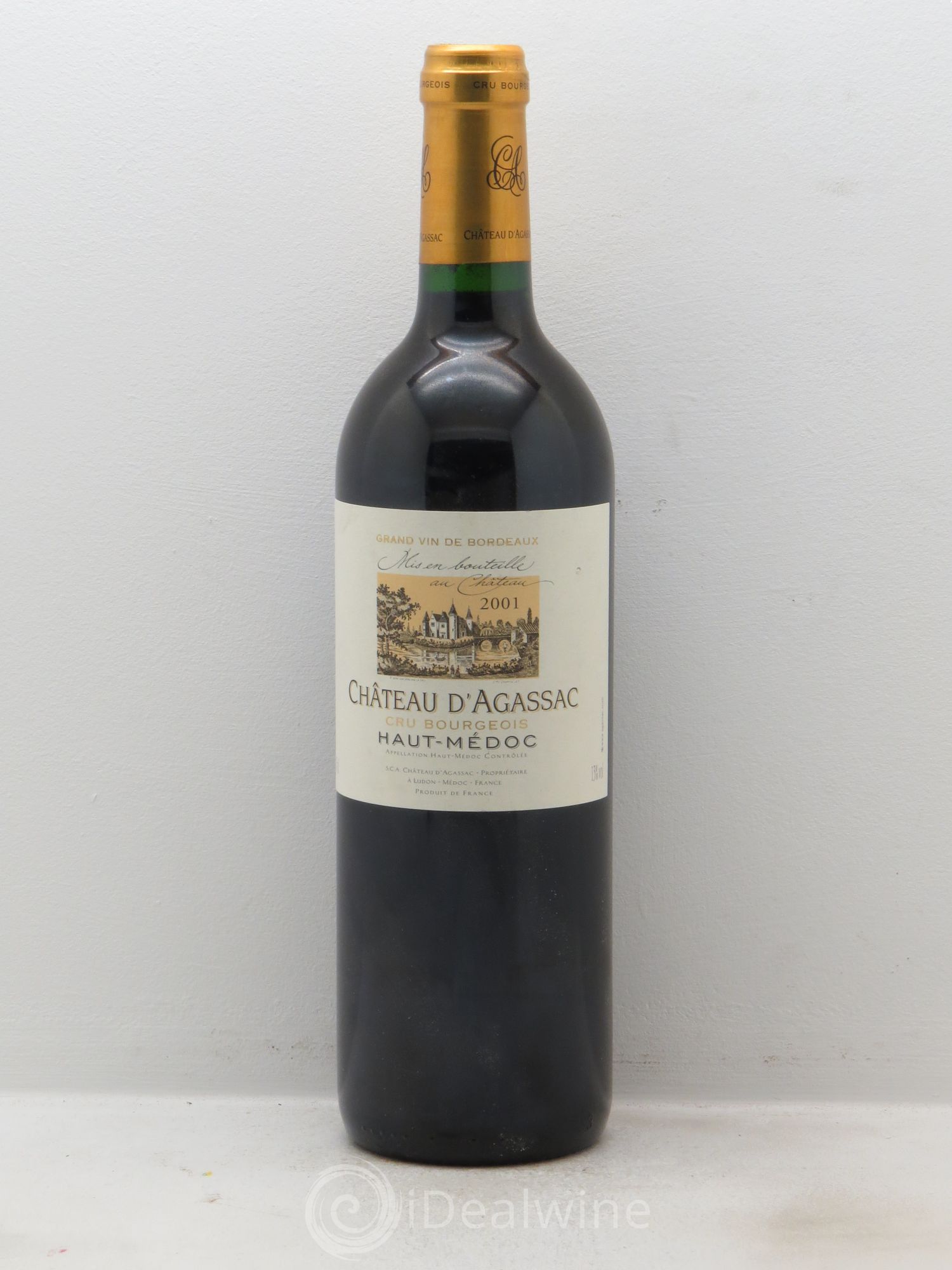 Château d' Agassac Cru Bourgeois 2001 - Lot de 1 bouteille - 0