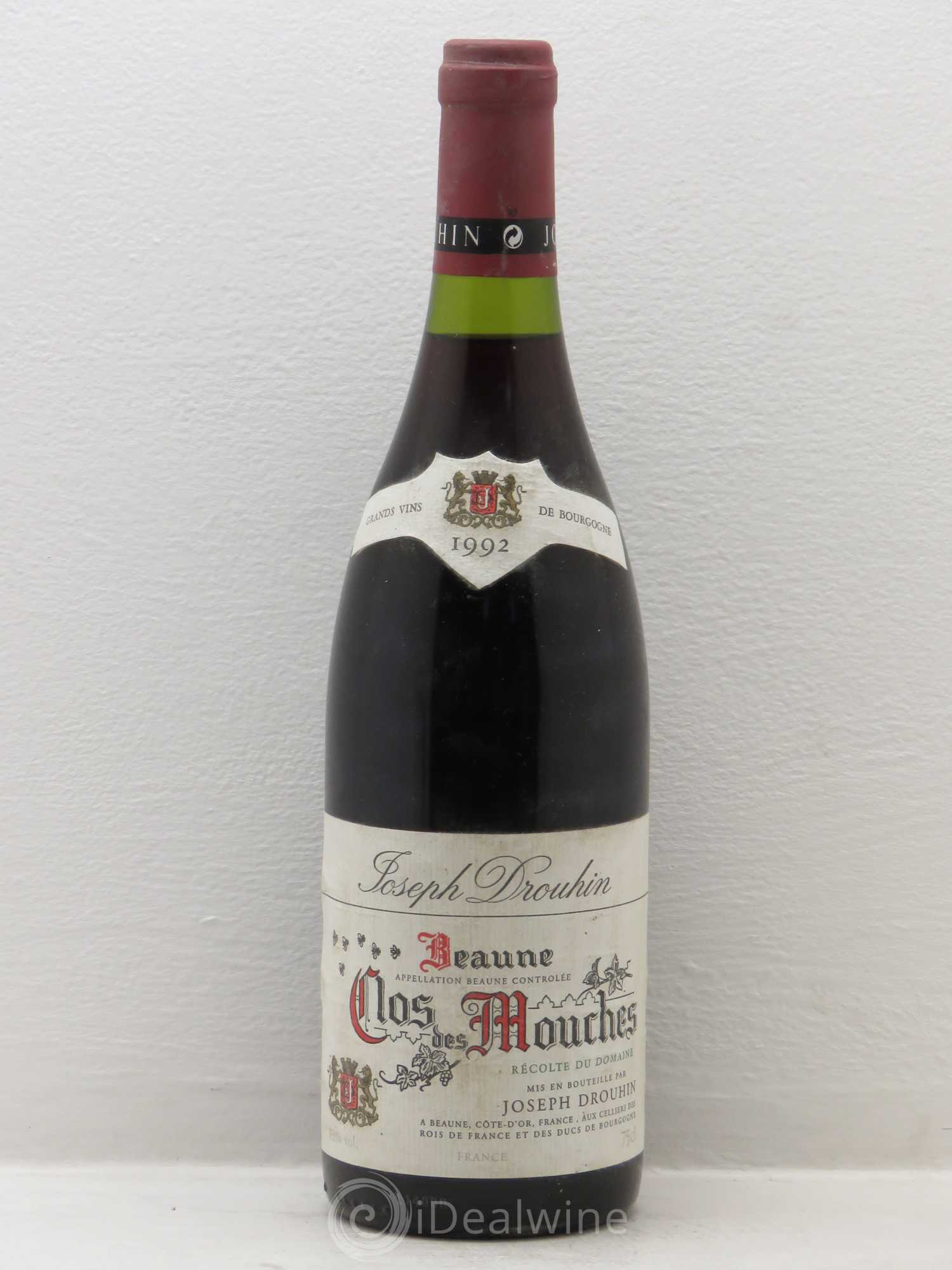 Beaune 1er Cru Clos des Mouches Joseph Drouhin 1992 - Lot de 1 bouteille - 0