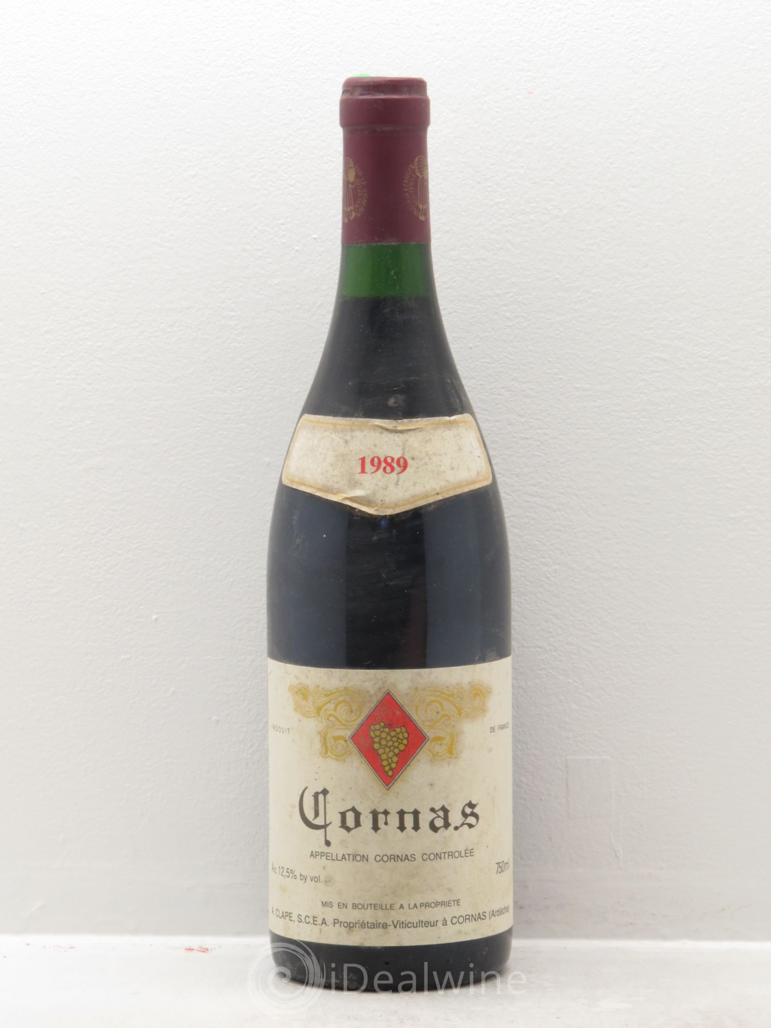 Cornas Auguste Clape 1989 - Lot de 1 bouteille - 0