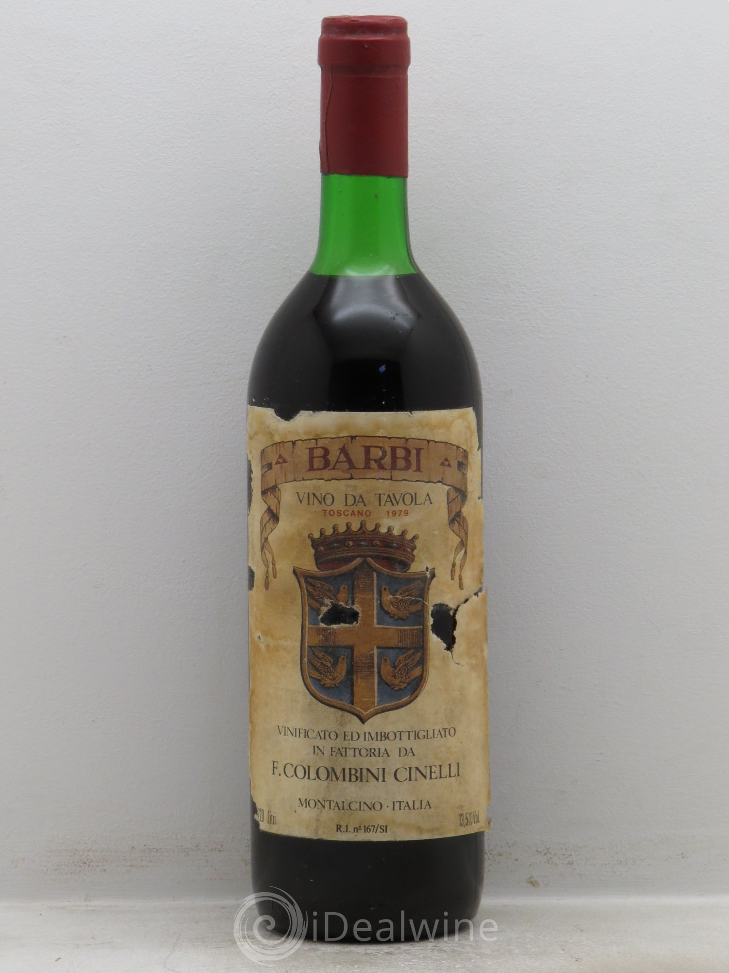 Italie Barbi Montalcino F.Colombini Cinelli 1979 - Posten von 1 Flasche - 0