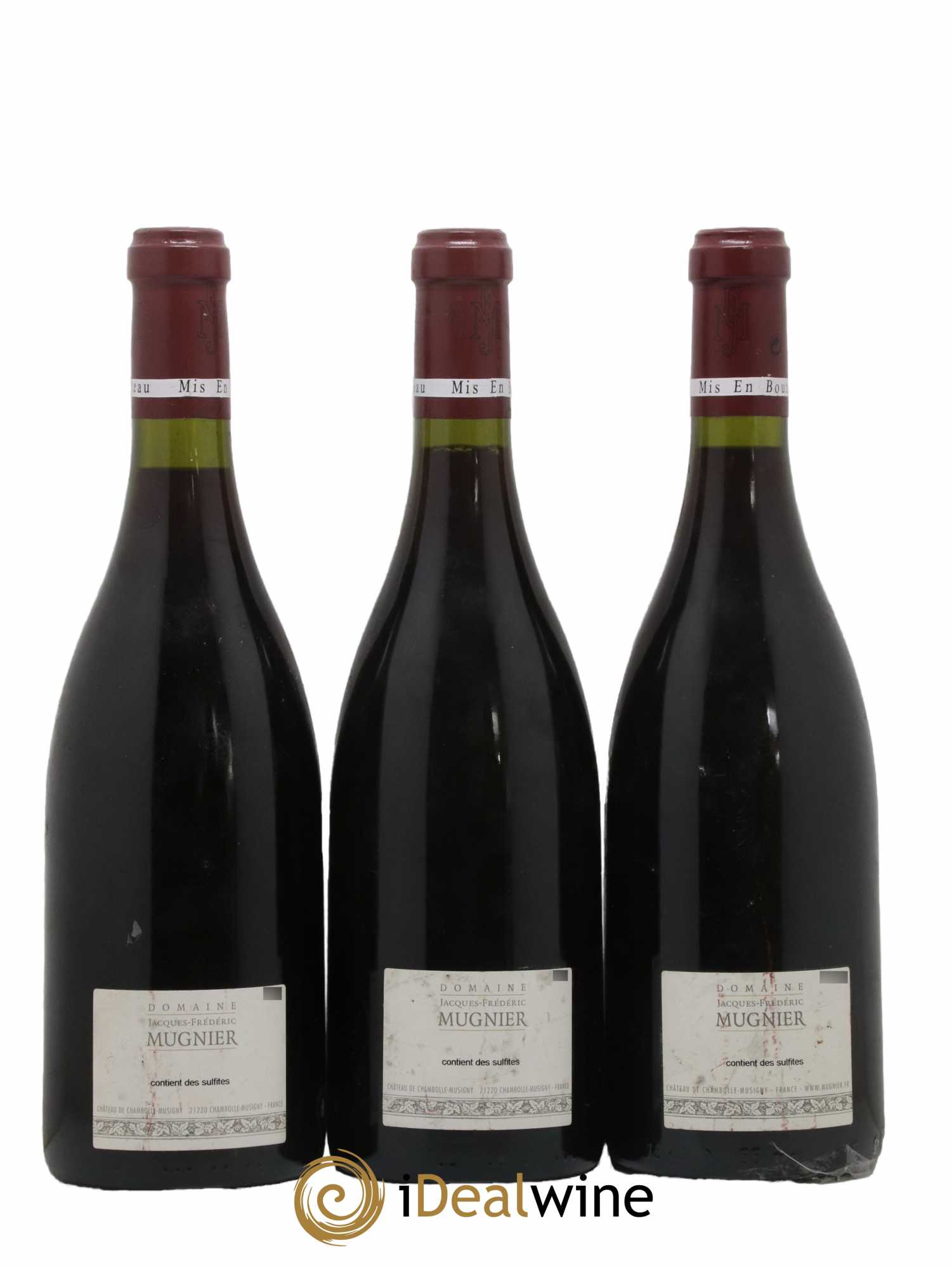 Nuits-Saint-Georges 1er Cru Clos de La Maréchale Jacques-Frédéric Mugnier 2007 - Lot de 3 bouteilles - 1