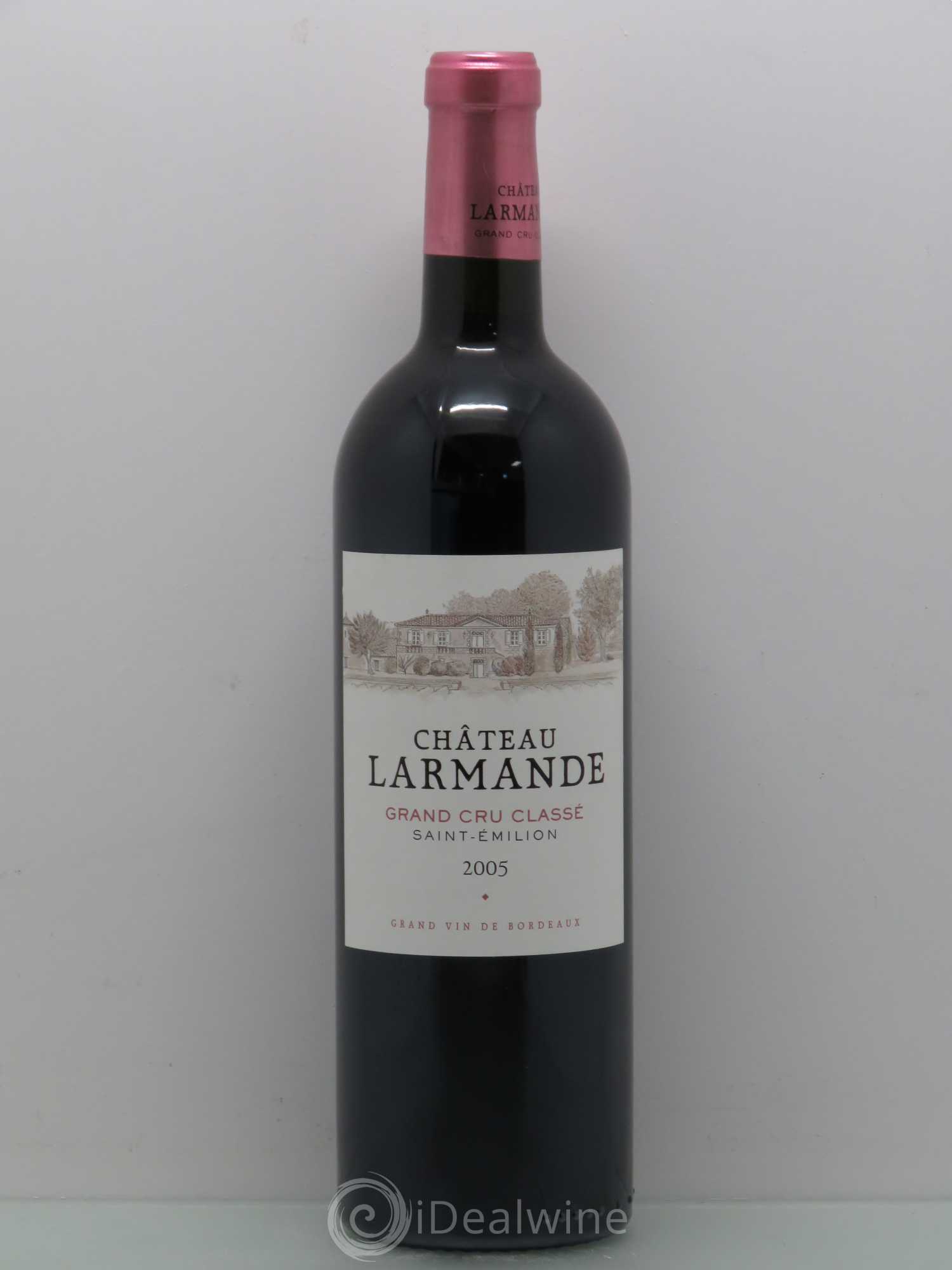 Château Larmande Grand Cru Classé 2005 - Lot de 1 bouteille - 0