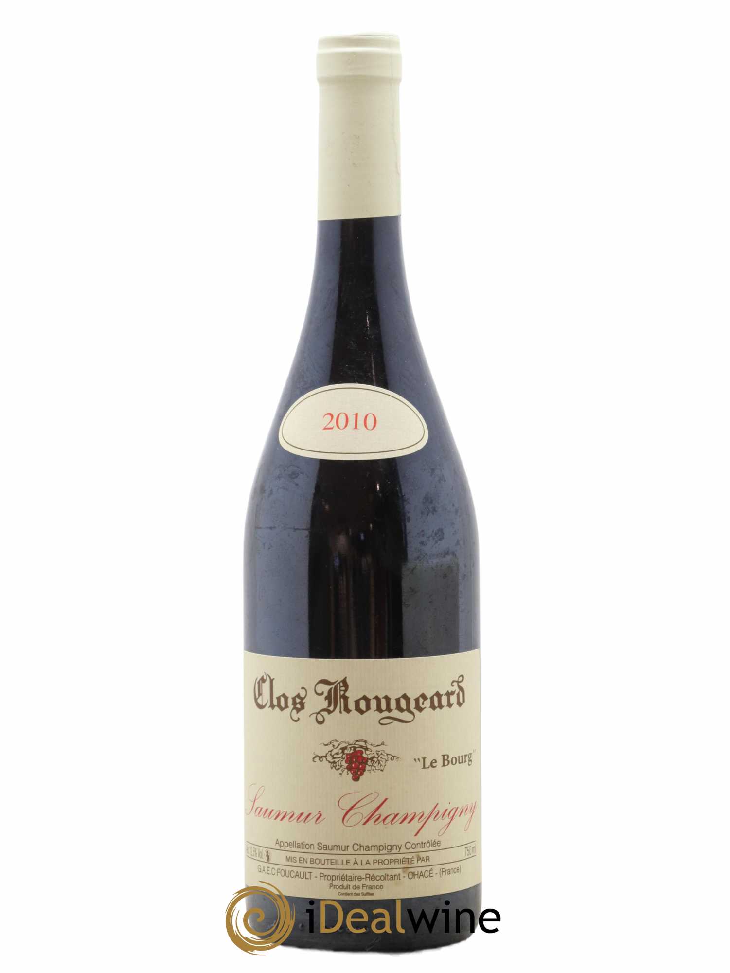 Saumur-Champigny Le Bourg Clos Rougeard 2010 - Lot de 1 bouteille - 0