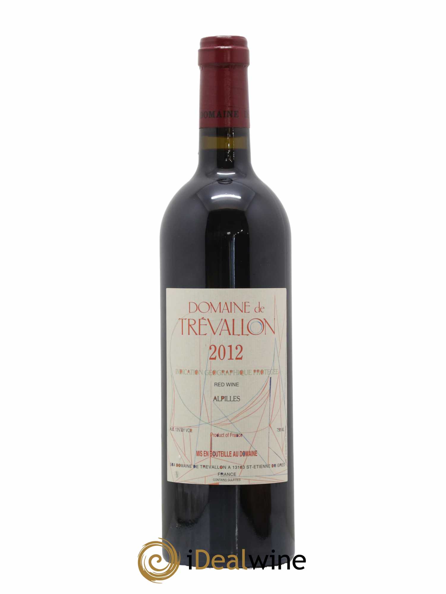 Alpilles Trévallon (Domaine de) Eloi Dürrbach 2012 - Lot de 1 bouteille - 0