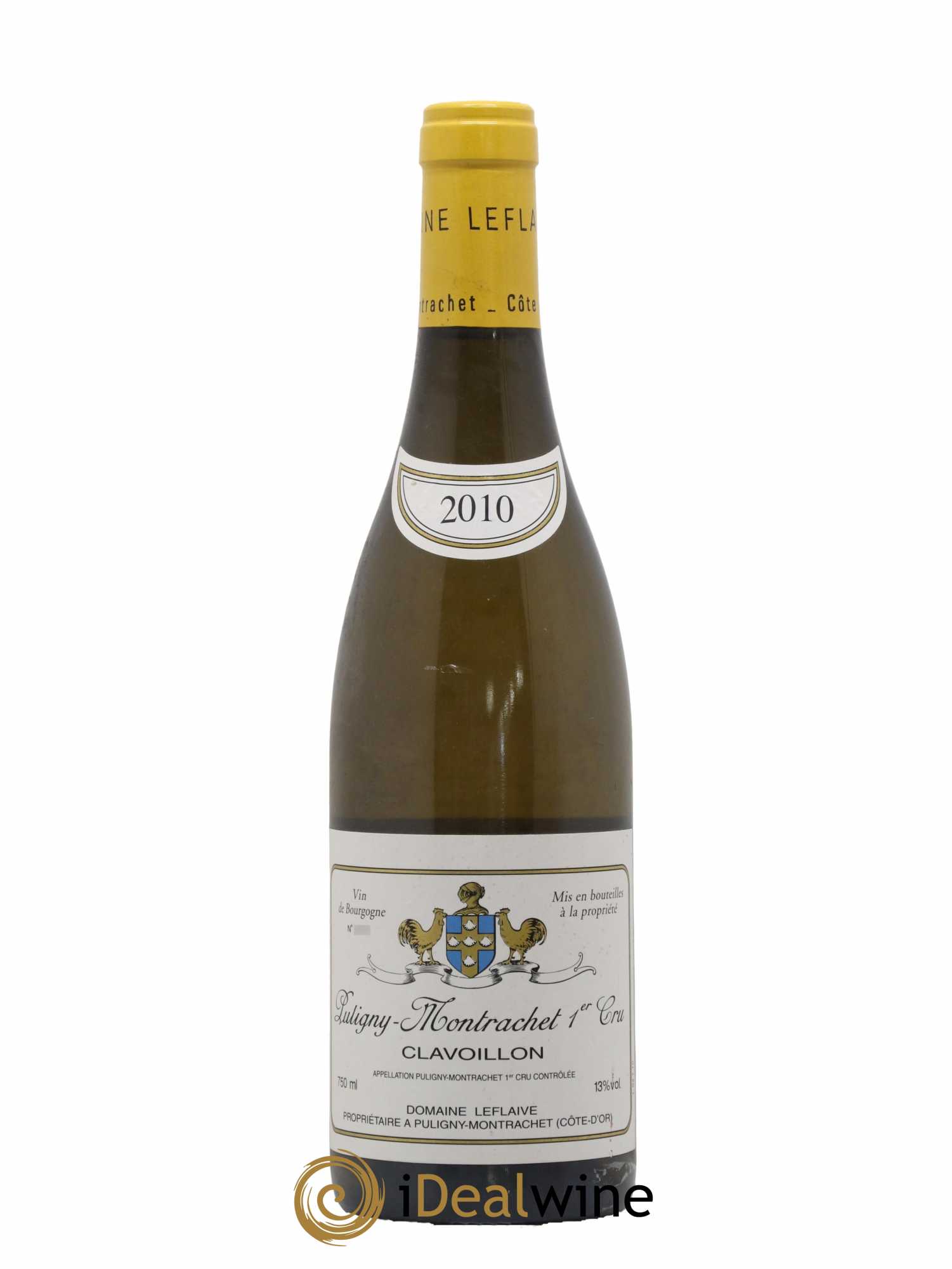 Puligny-Montrachet 1er Cru Clavoillon Leflaive (Domaine) 2010 - Lot de 1 bouteille - 0