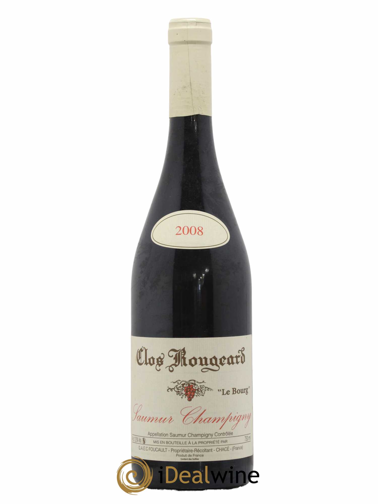 Saumur-Champigny Le Bourg Clos Rougeard 2008 - Lot de 1 bouteille - 0