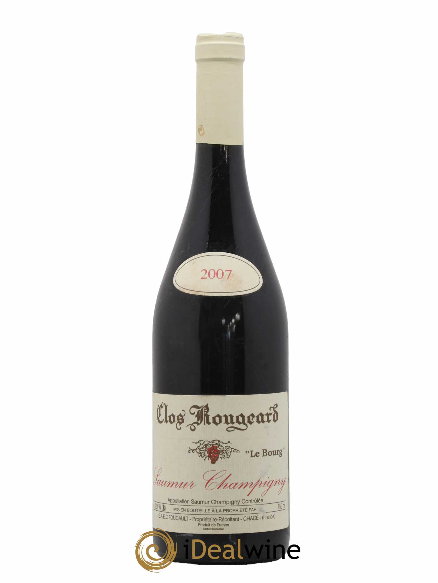 Saumur-Champigny Le Bourg Clos Rougeard 2007 - Lot de 1 bouteille - 0