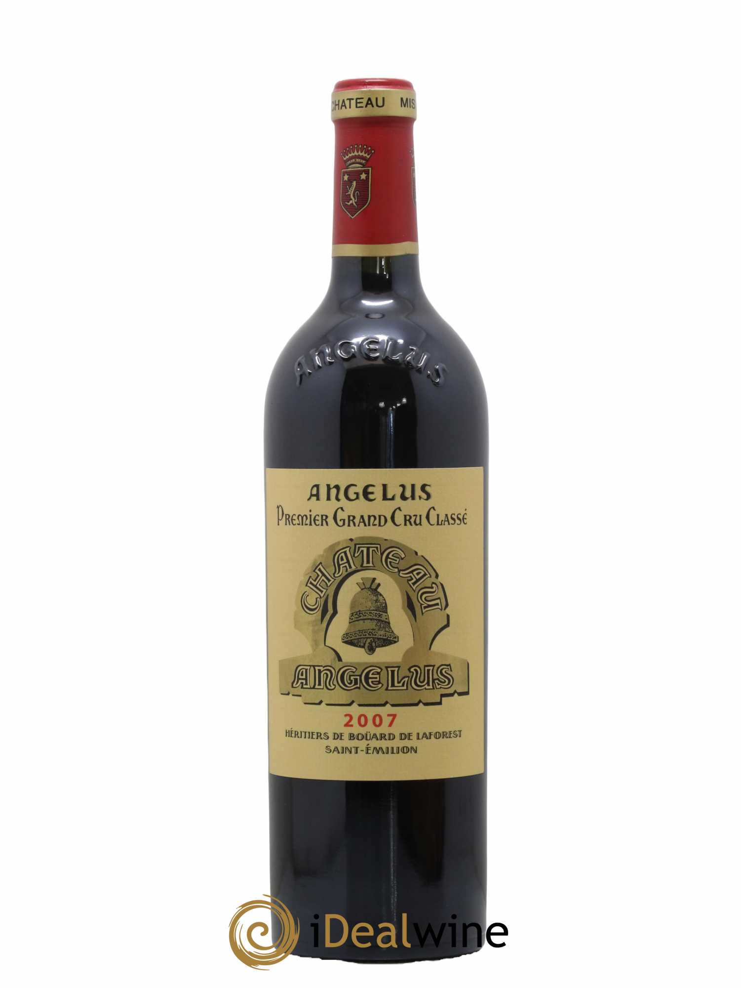 Château Angélus 1er Grand Cru Classé A 2007 - Lot de 1 bouteille - 0