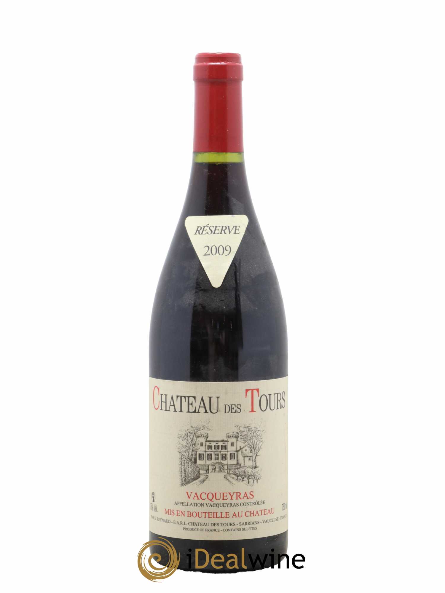 Vacqueyras Château des Tours Emmanuel Reynaud 2009 - Lot de 1 bouteille - 0