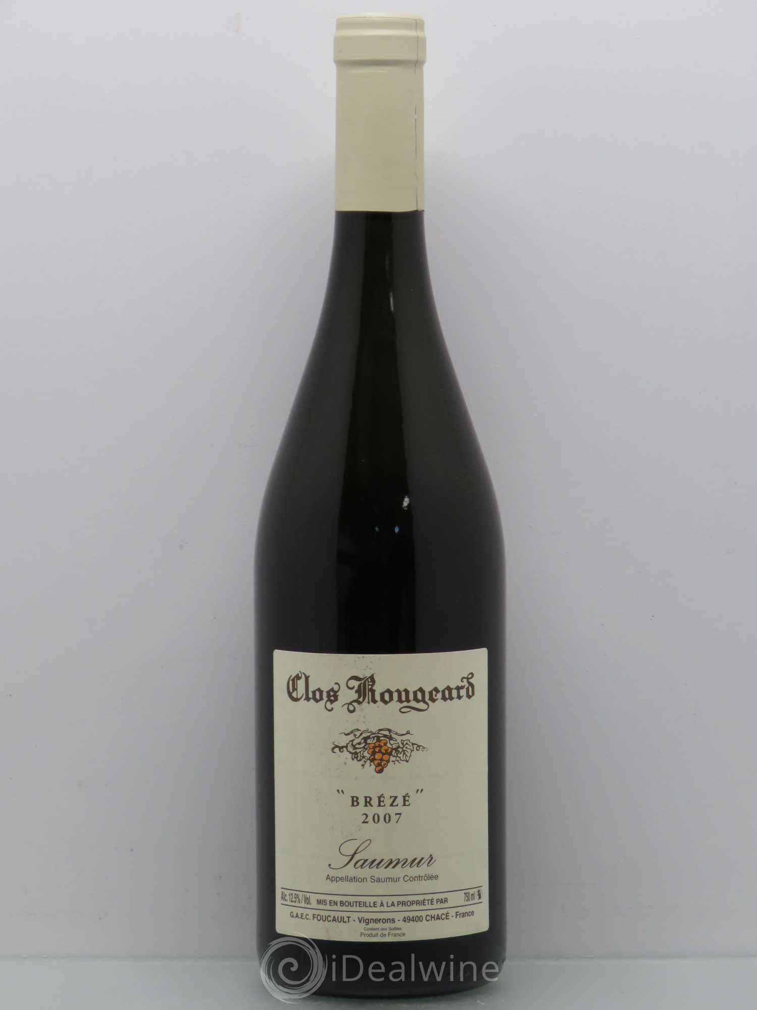 Saumur Brézé Clos Rougeard 2007 - Lot de 1 bouteille - 0