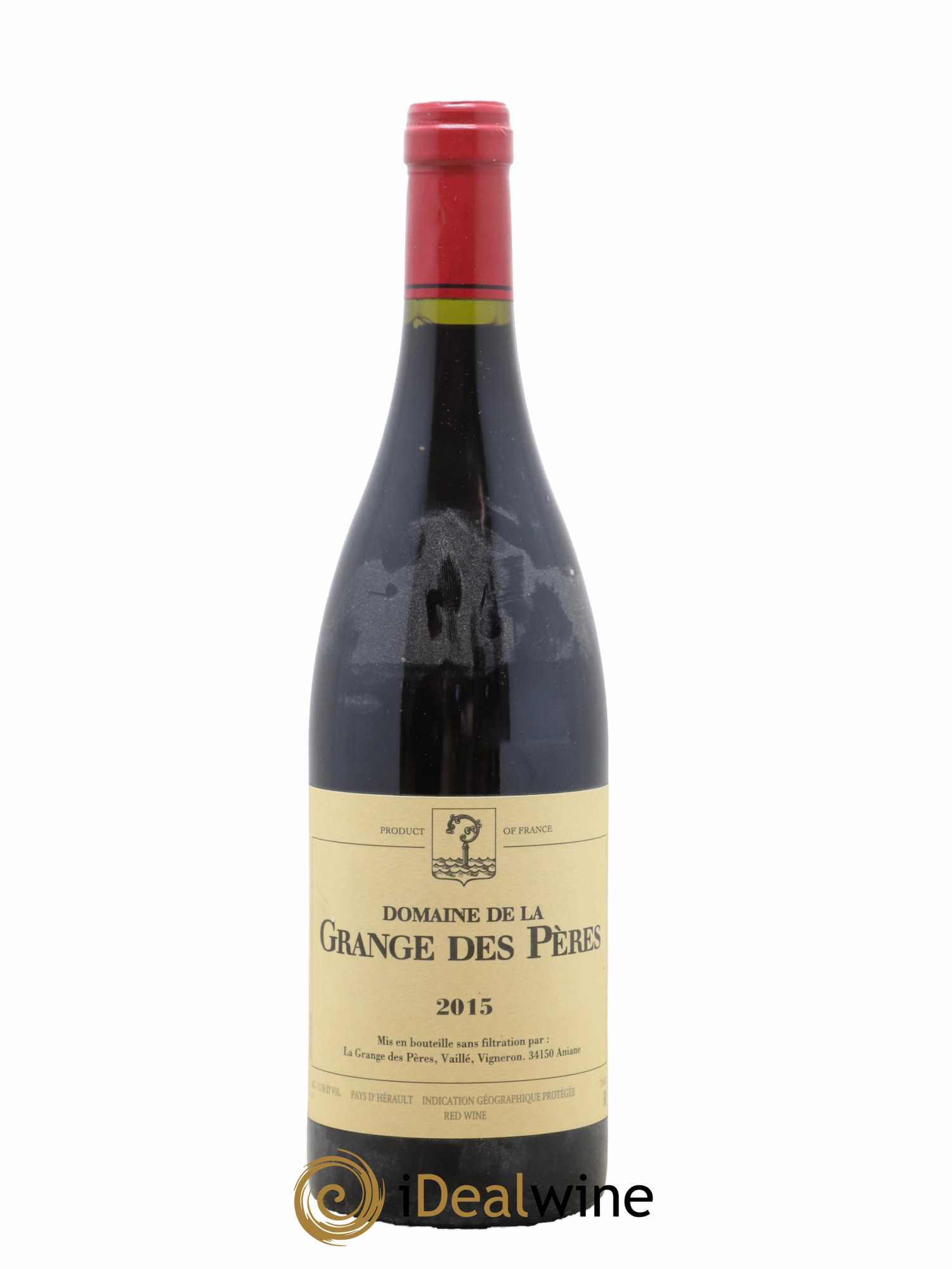 Pays d'Hérault Grange des Pères Laurent Vaillé 2015 - Lot de 1 bouteille - 0