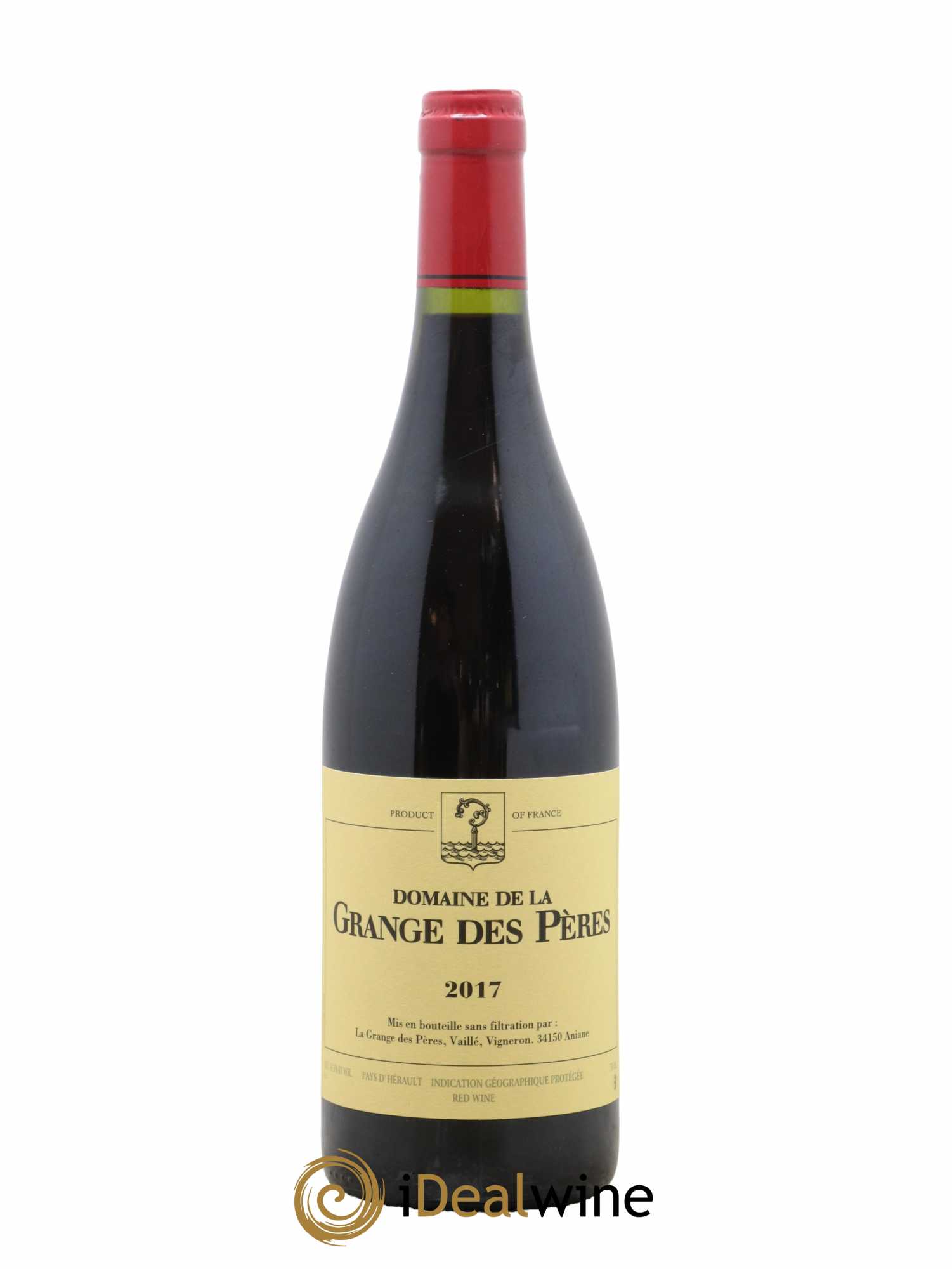 Pays d'Hérault Grange des Pères Laurent Vaillé 2017 - Lot de 1 bouteille - 0