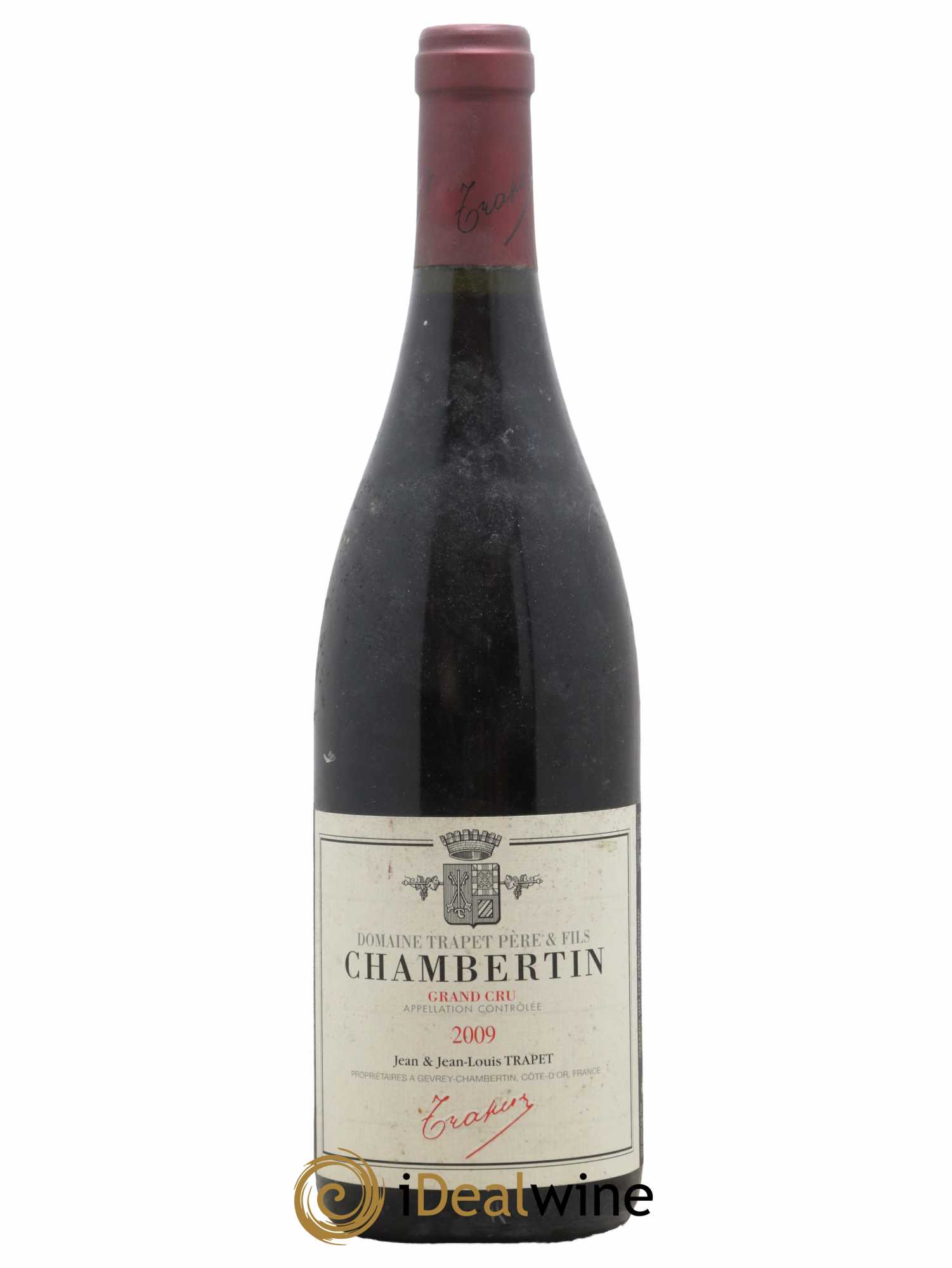 Chambertin Grand Cru Domaine Trapet 2009 - Lot de 1 bouteille - 0