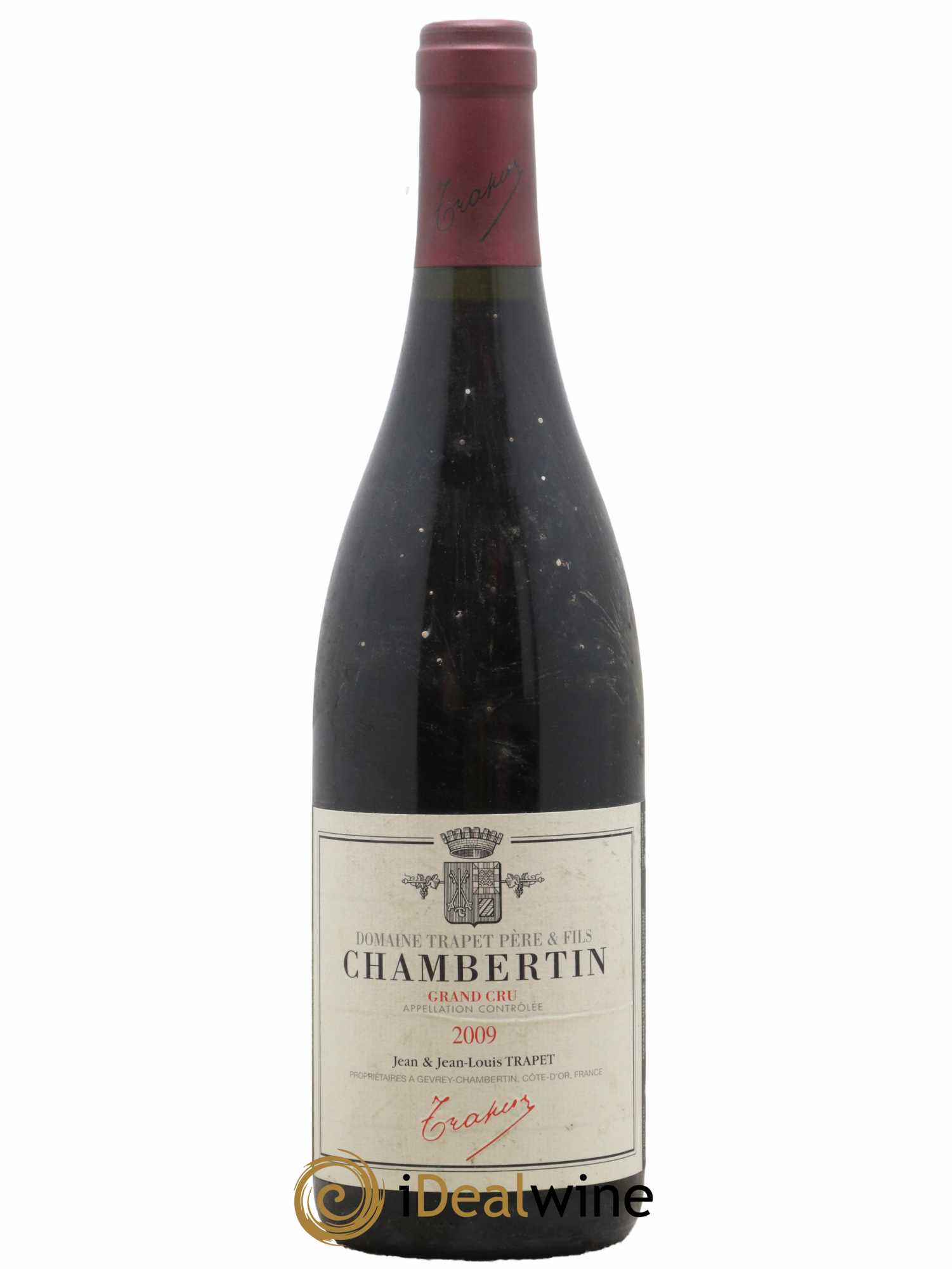 Chambertin Grand Cru Domaine Trapet 2009 - Lot de 1 bouteille - 0