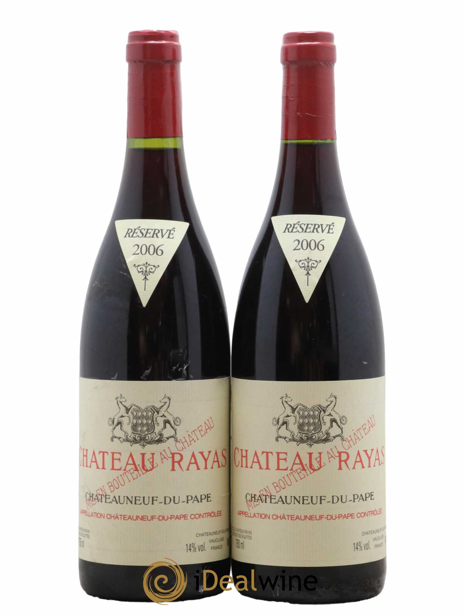 Châteauneuf-du-Pape Château Rayas Emmanuel Reynaud 2006 - Lot de 2 bouteilles - 0