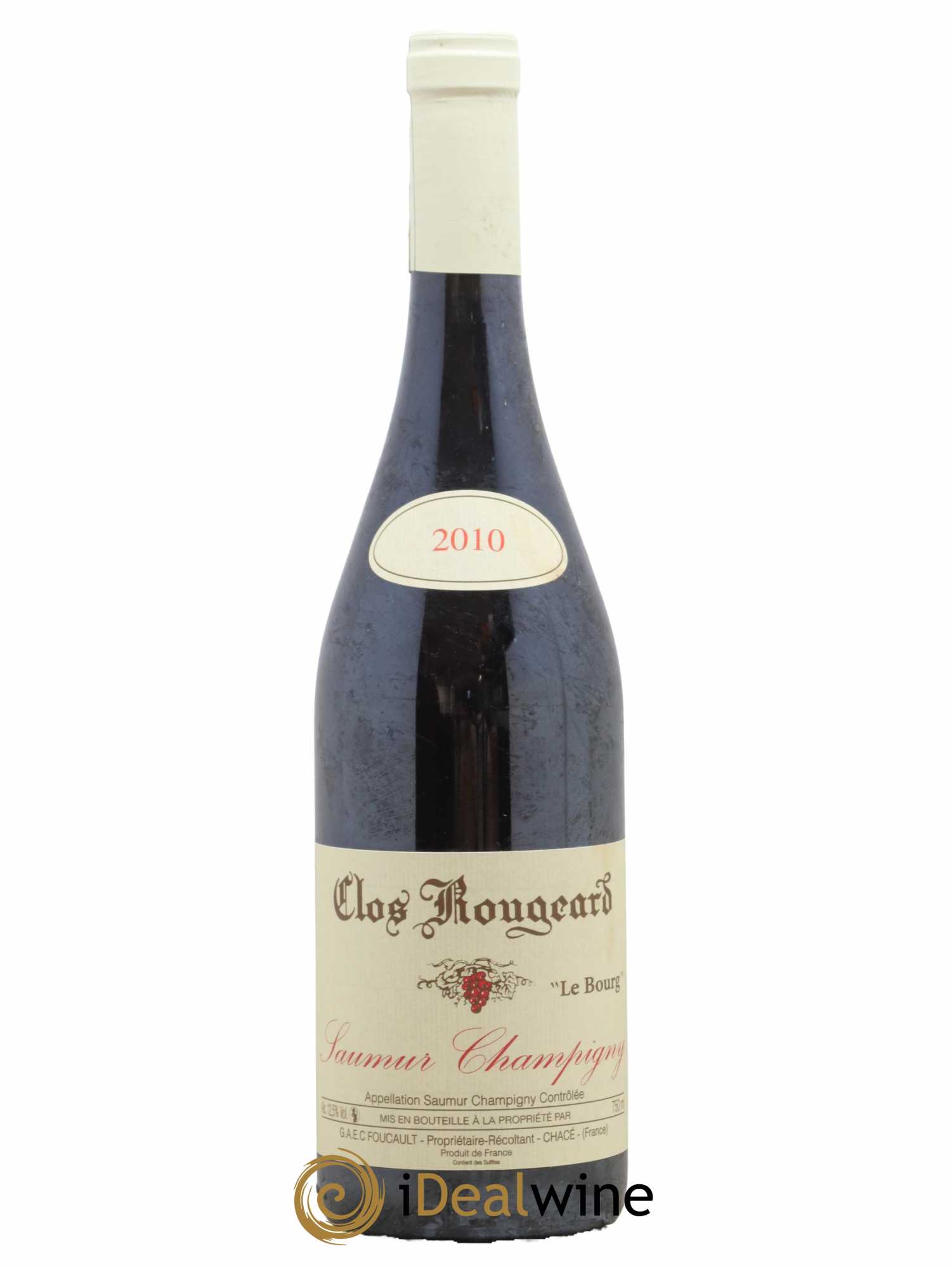 Saumur-Champigny Le Bourg Clos Rougeard 2010 - Lot de 1 bouteille - 0