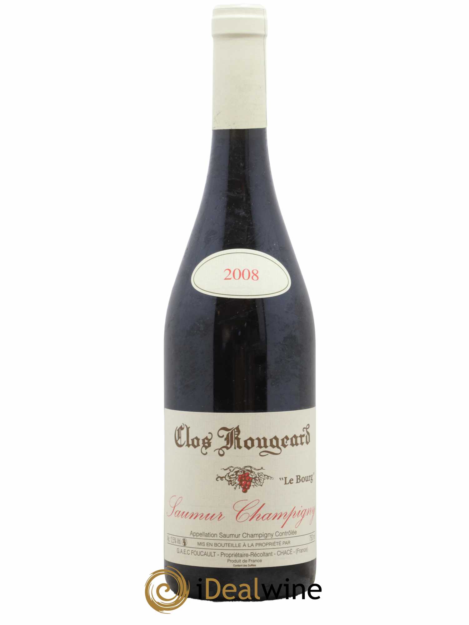 Saumur-Champigny Le Bourg Clos Rougeard 2008 - Lot de 1 bouteille - 0