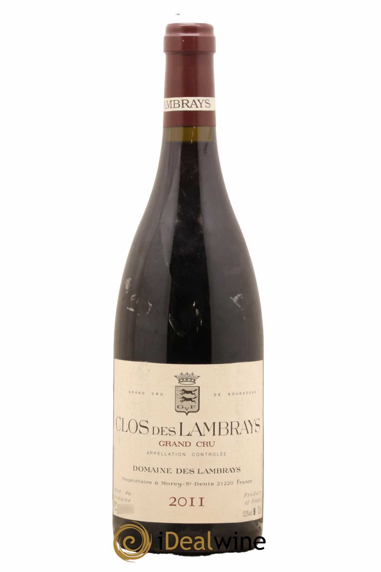 Clos des Lambrays Grand Cru Domaine des Lambrays 2011 - Lot de 1 bouteille - 0