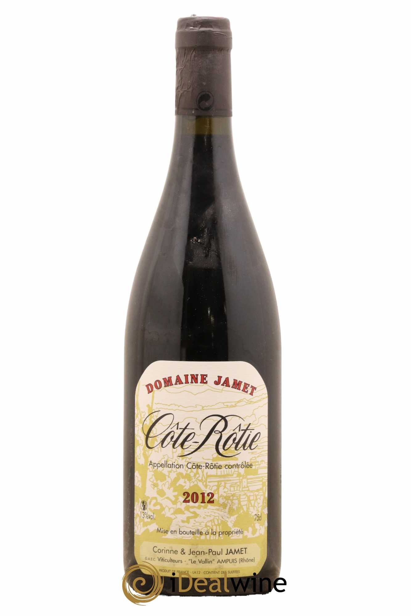 Côte-Rôtie Jamet (Domaine) 2012 - Lot de 1 bouteille - 0