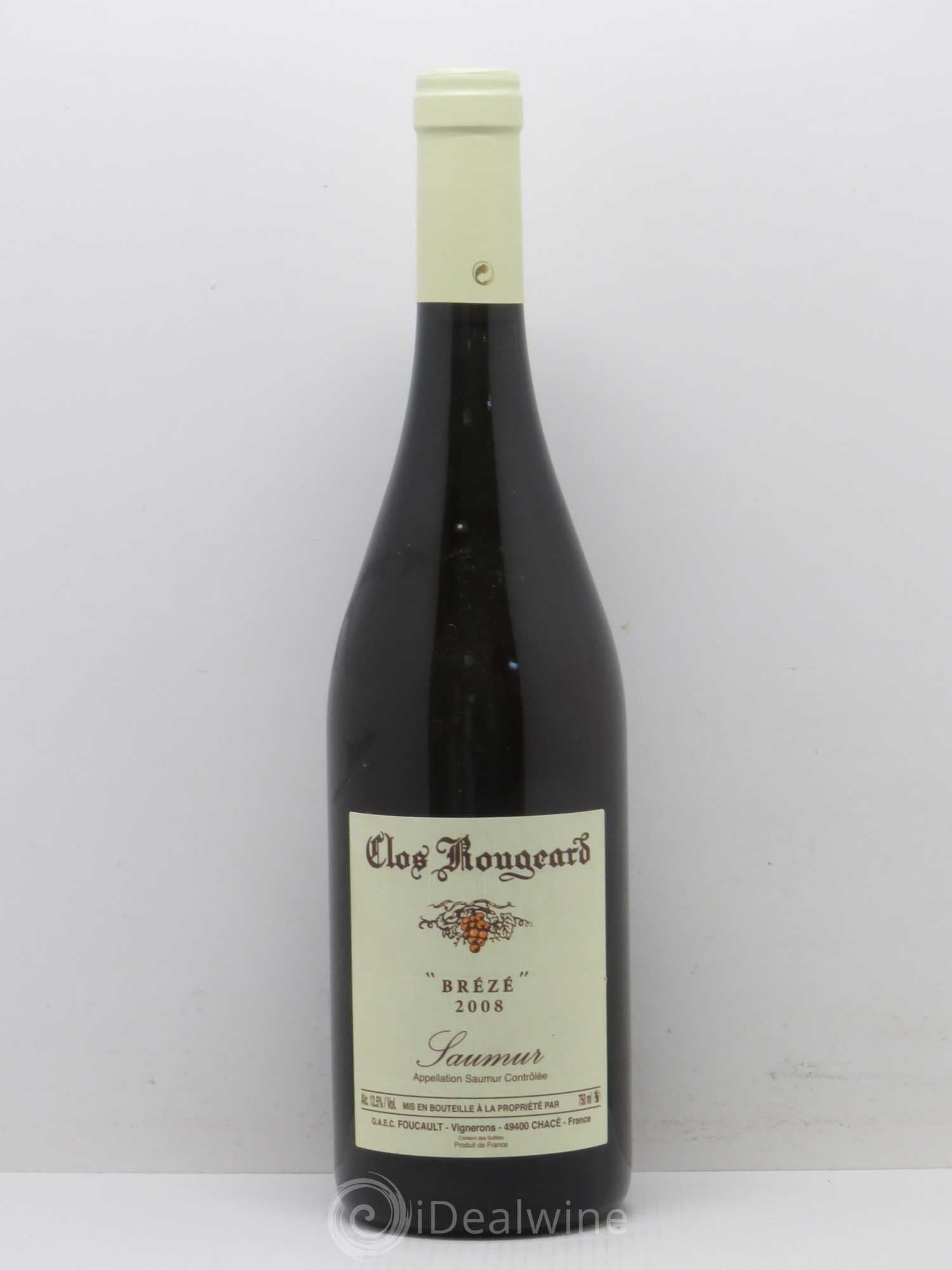 Saumur Brézé Clos Rougeard 2008 - Posten von 1 Flasche - 0